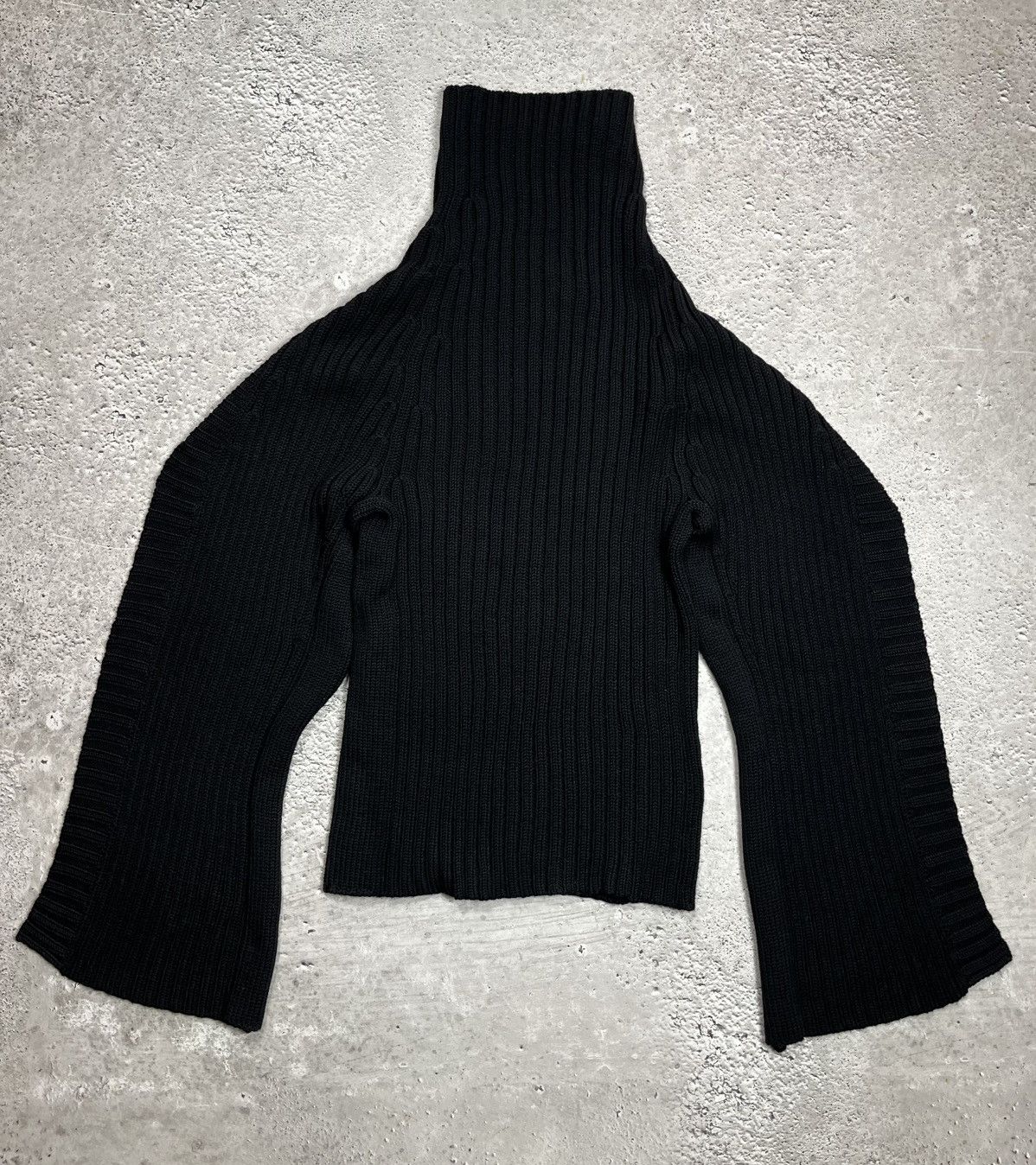 Yohji Yamamoto Y’s Yohji Yamamoto Unisex Heavy Knit Archive Open Sleeve Size US L / EU 52-54 / 3 - 15 Thumbnail