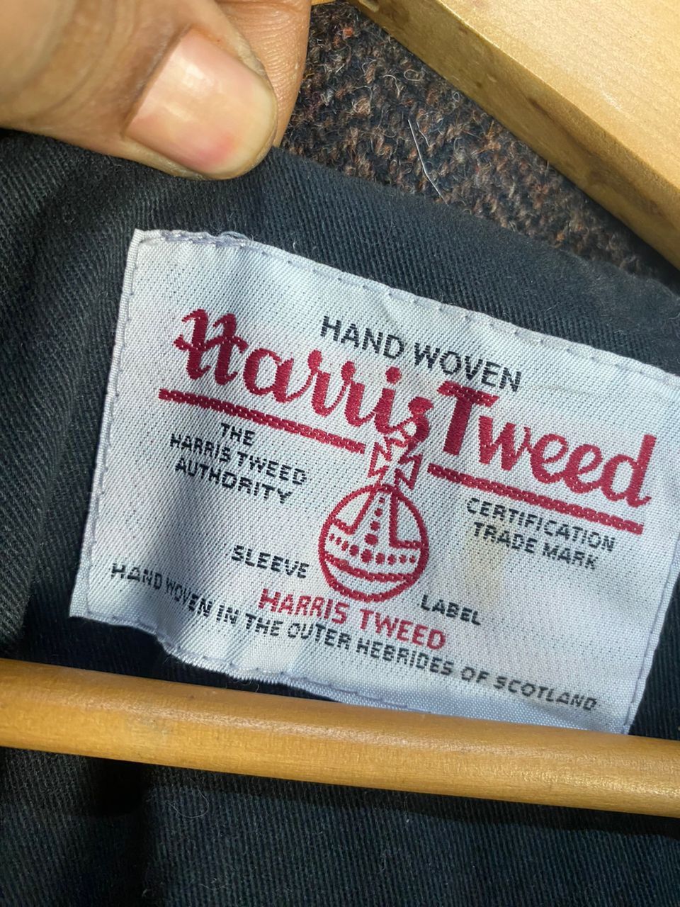 Harris Tweed Vintage Harris tweed wool jacket Size US S / EU 44-46 / 1 - 7 Thumbnail