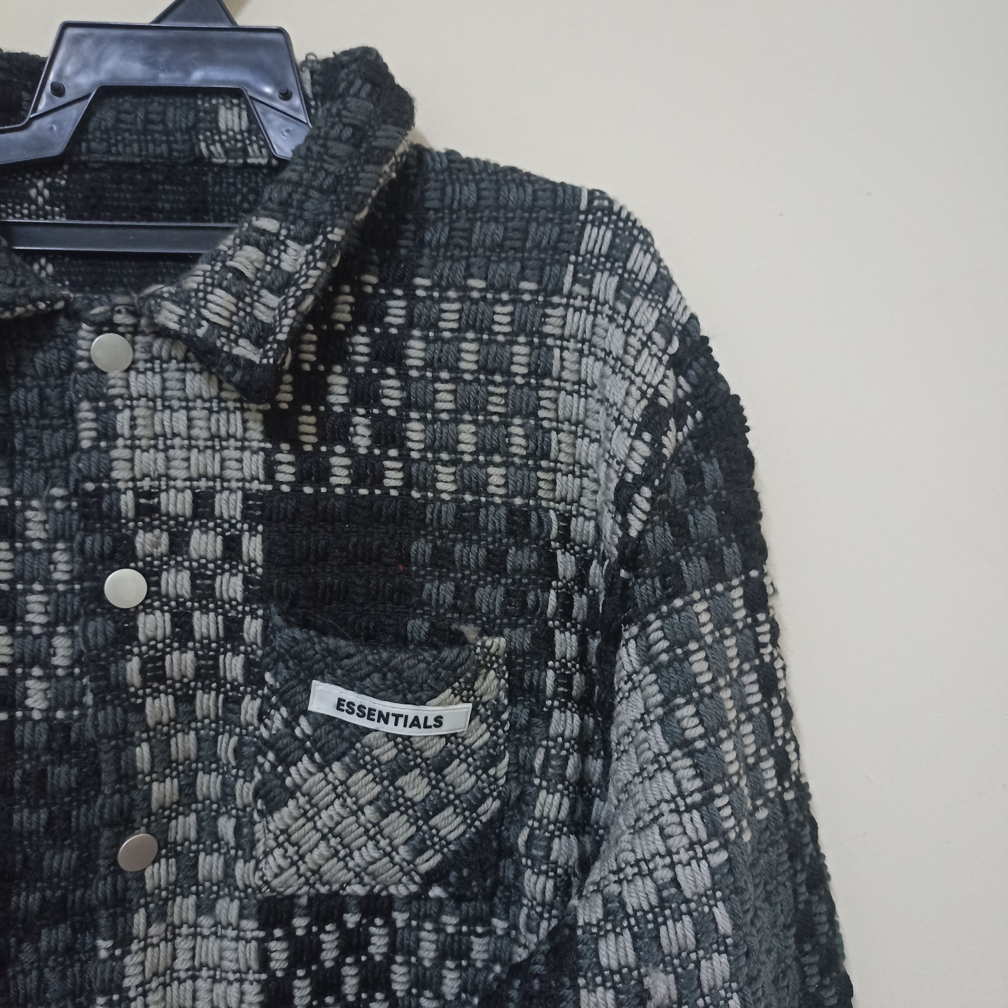 Other Essentials Rank One Checked Cardigan Jacket Knit Size US XXL / EU 58 / 5 - 6 Thumbnail