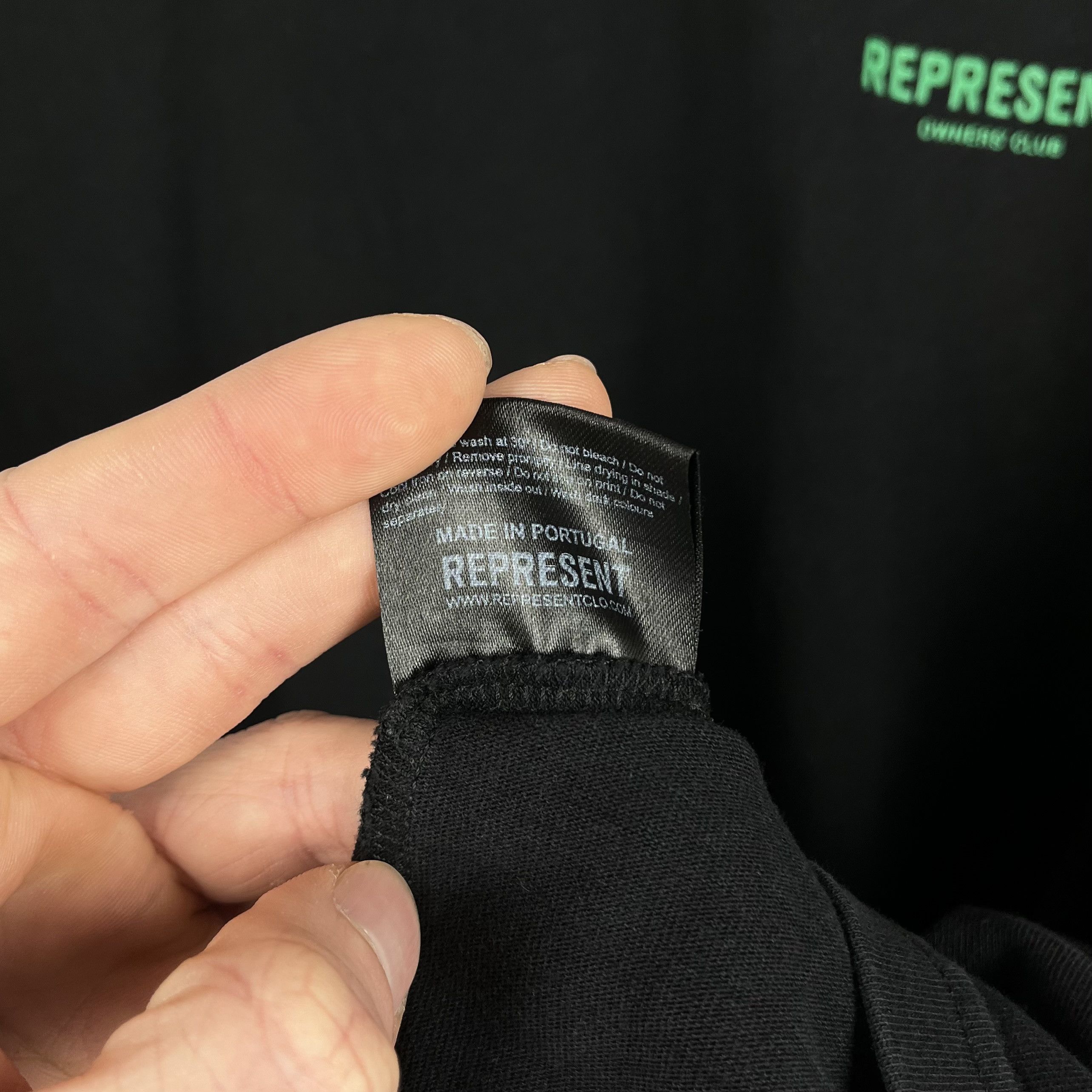 Represent Clo. Represent Clo. Owners Club Big Logo Oversize T Shirt Size US L / EU 52-54 / 3 - 17 Thumbnail