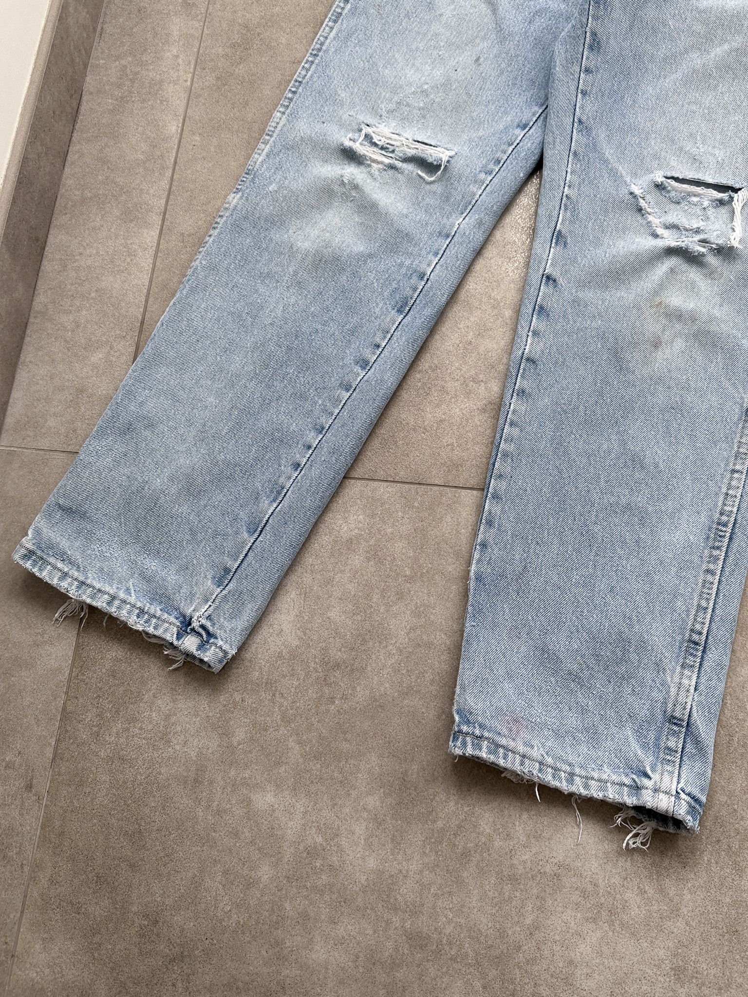 Dickies Vintage Dickies Distressed Blue Denim Pants Jeans Size US 34 / EU 50 - 10 Thumbnail