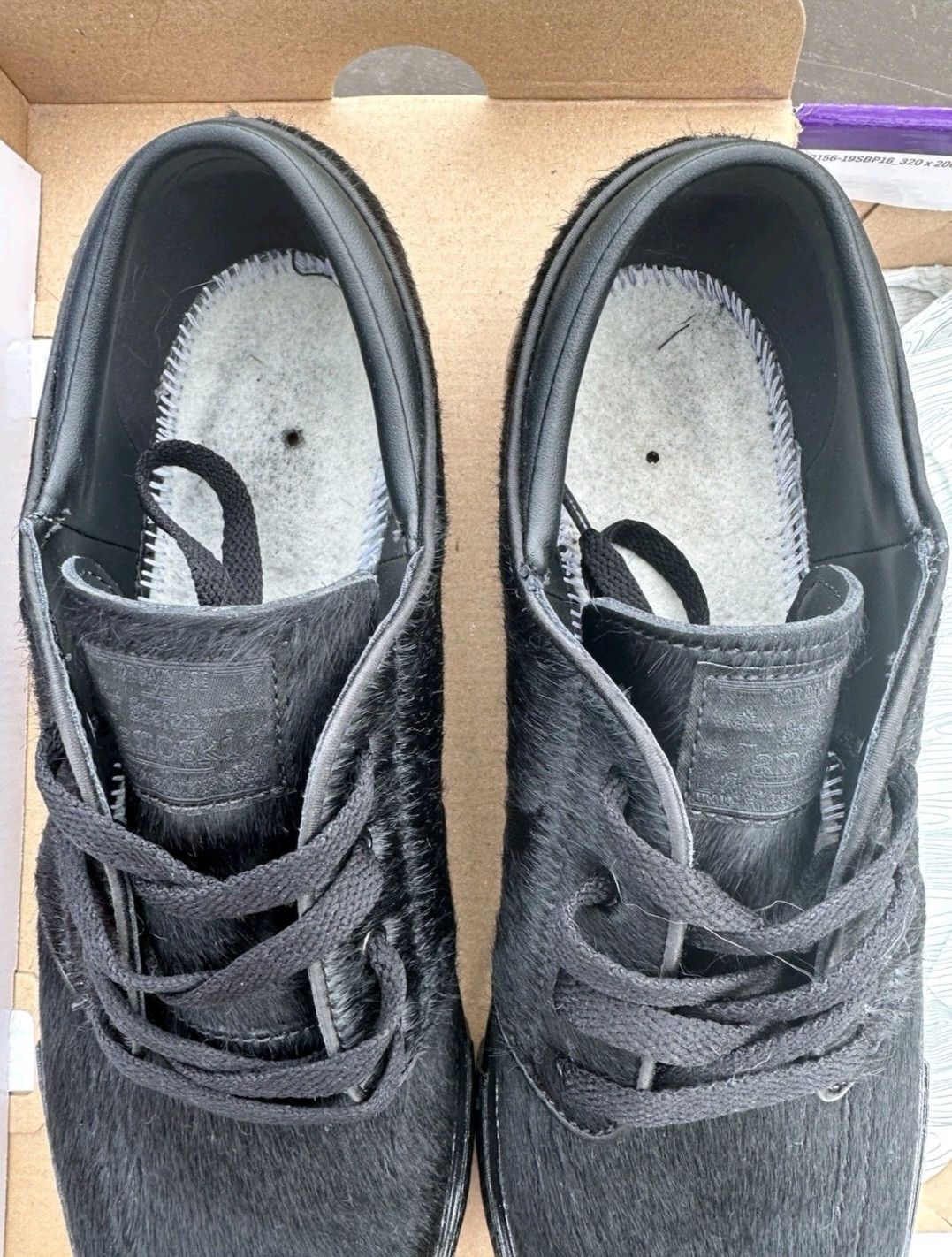 Nike Nike Zoom Stefan Janoski OG+SE SB Black Pony Hair Size 9 Men Size US 9 / EU 42 - 7 Thumbnail