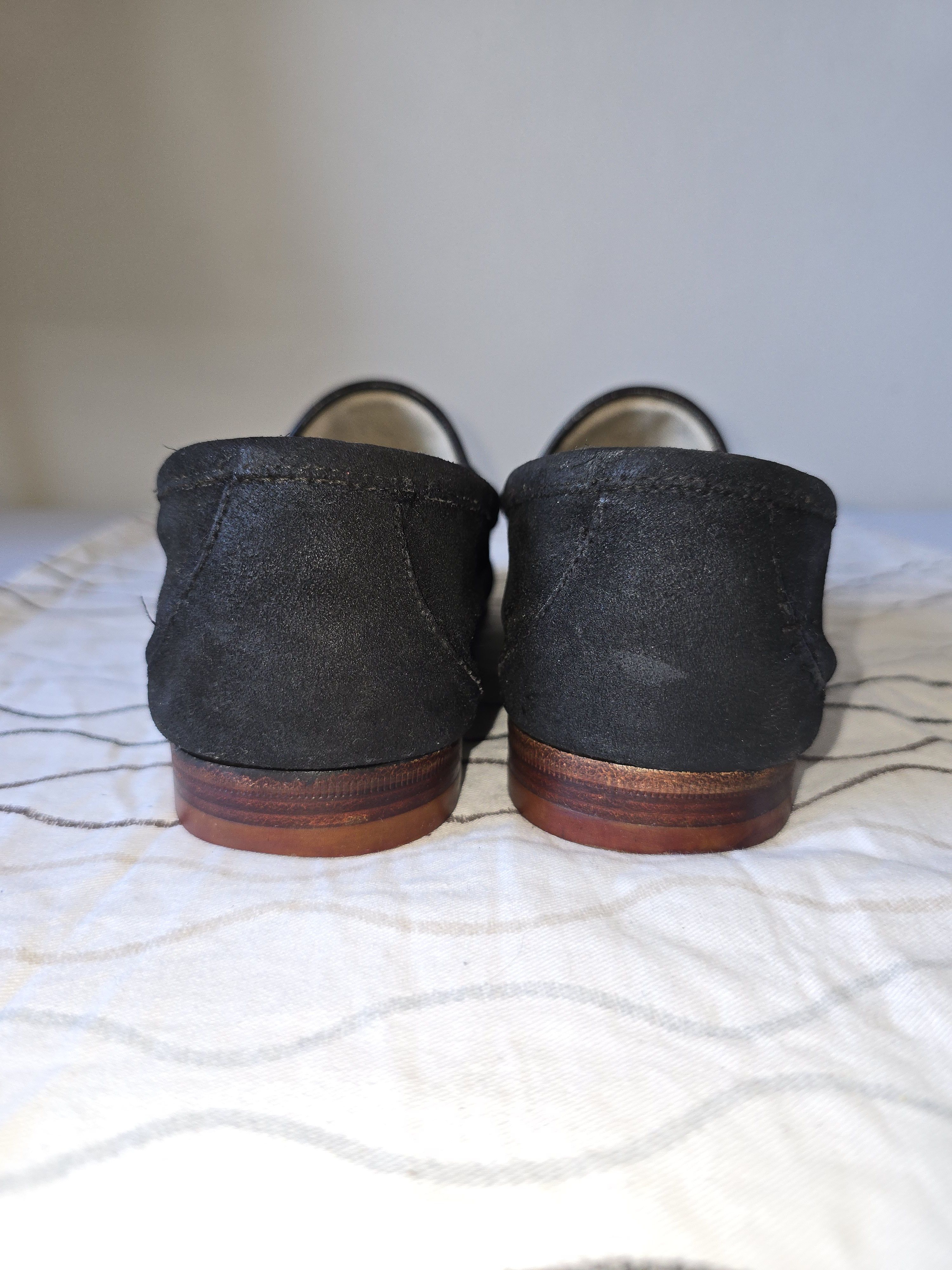 Gucci Gucci loafers suede gold horsebit Size US 10 / EU 43 - 5 Thumbnail