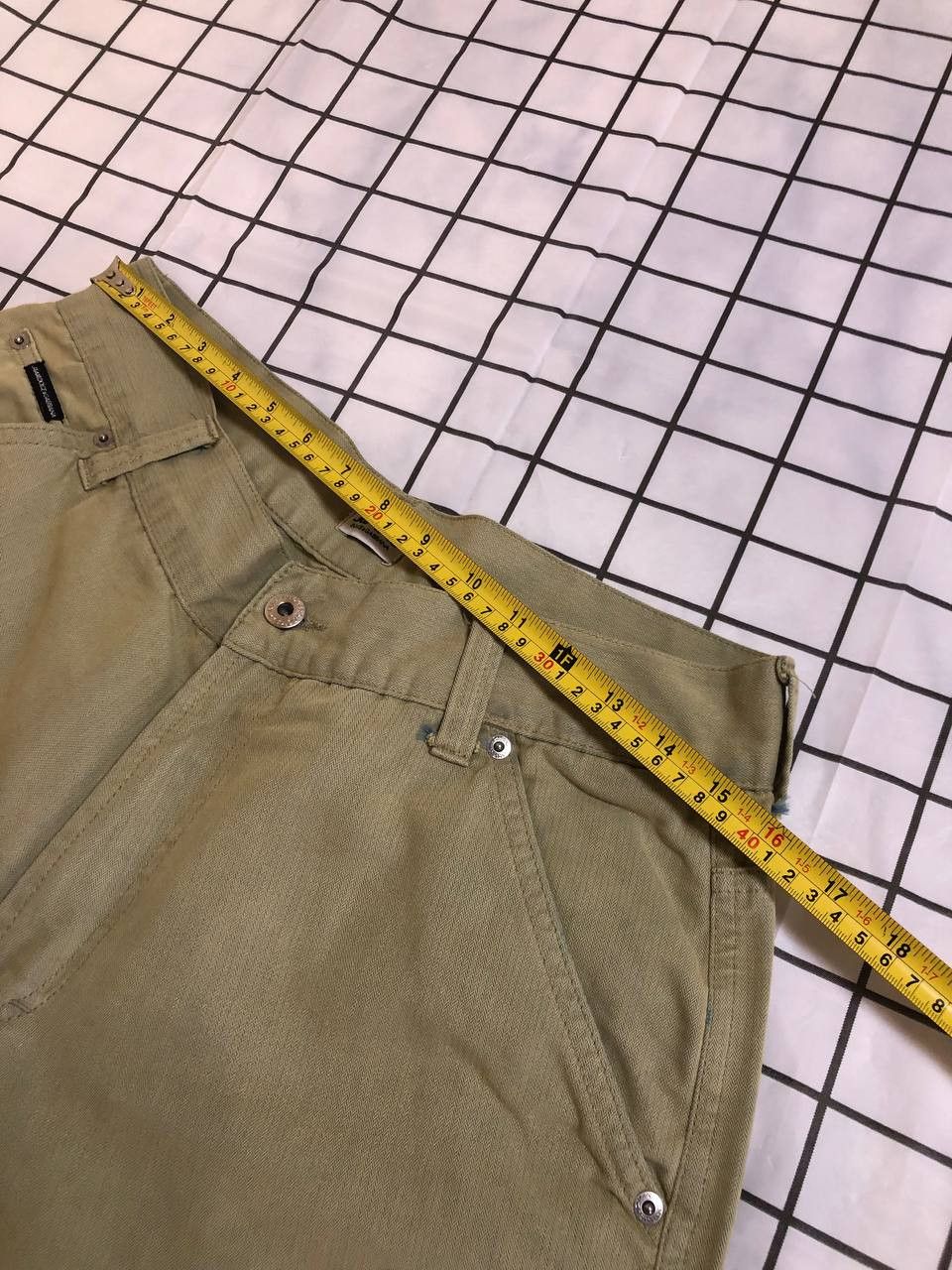 Dolce & Gabbana DOLCE & GABBANA FADED BROWN DISTRESSED DENIM JEANS Size US 36 / EU 52 - 12 Thumbnail