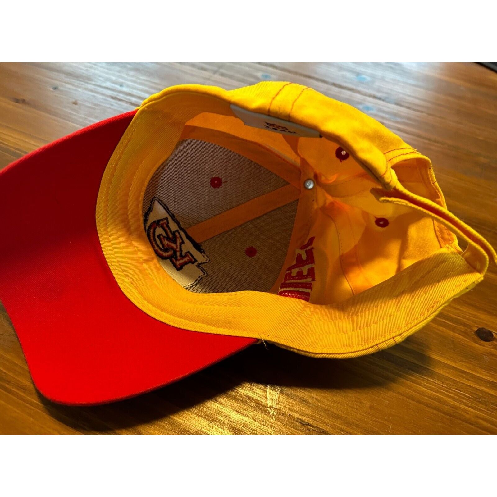 NFL NFL TEAM APPAREL Kansas City Chiefs Hat/Cap NFL Arrowhead KC Size ONE SIZE - 9 Thumbnail