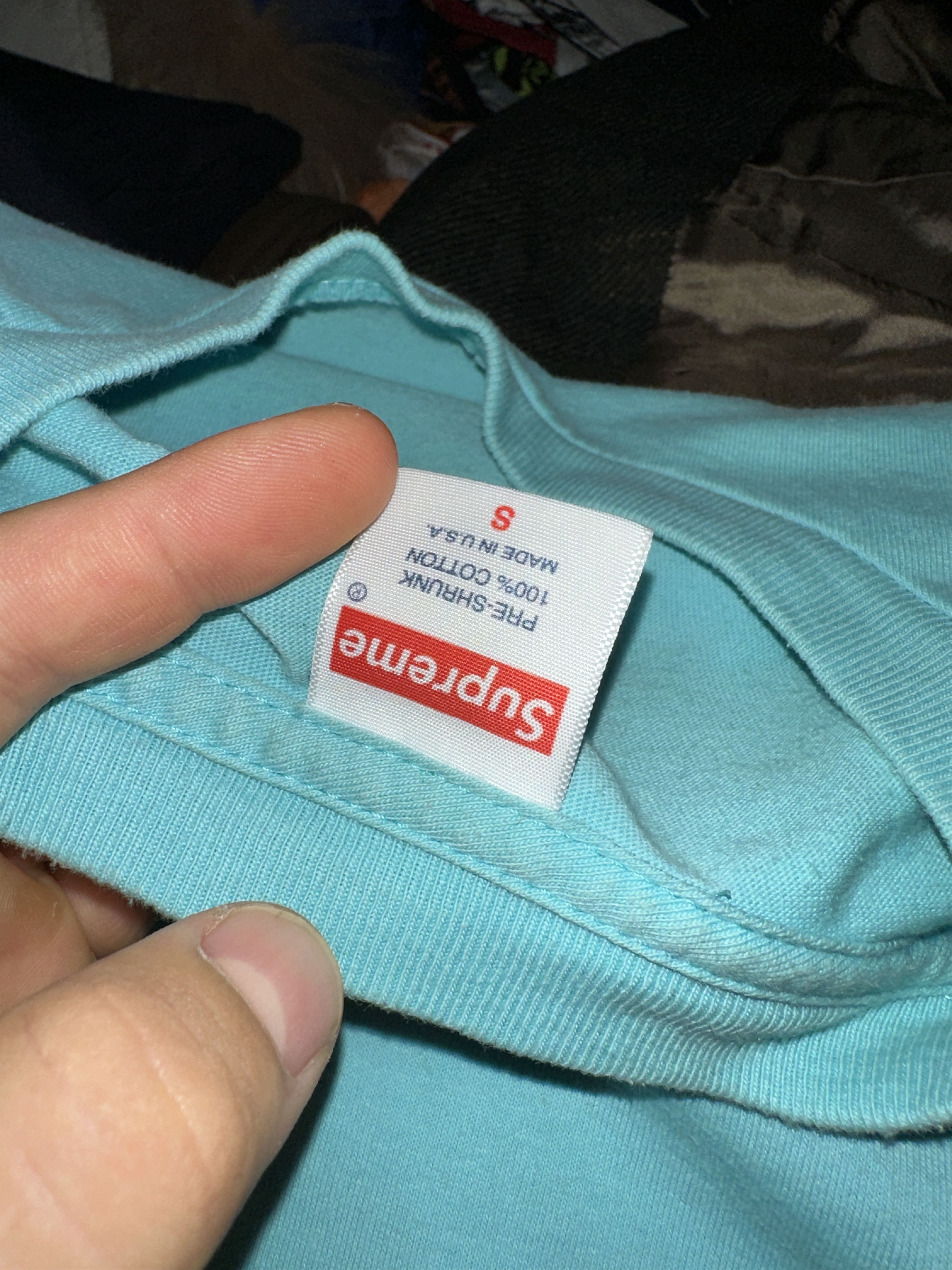 Supreme Supreme Piles Tee T-Shirt Blouse Casual Size S Slim Size US S / EU 44-46 / 1 - 13 Thumbnail