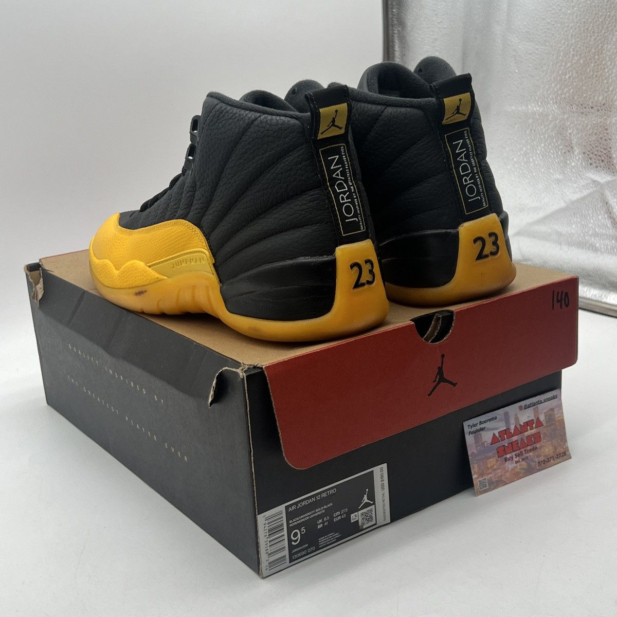 Jordan Brand Air Jordan 12 University gold Size US 9.5 / EU 42-43 - 4 Thumbnail