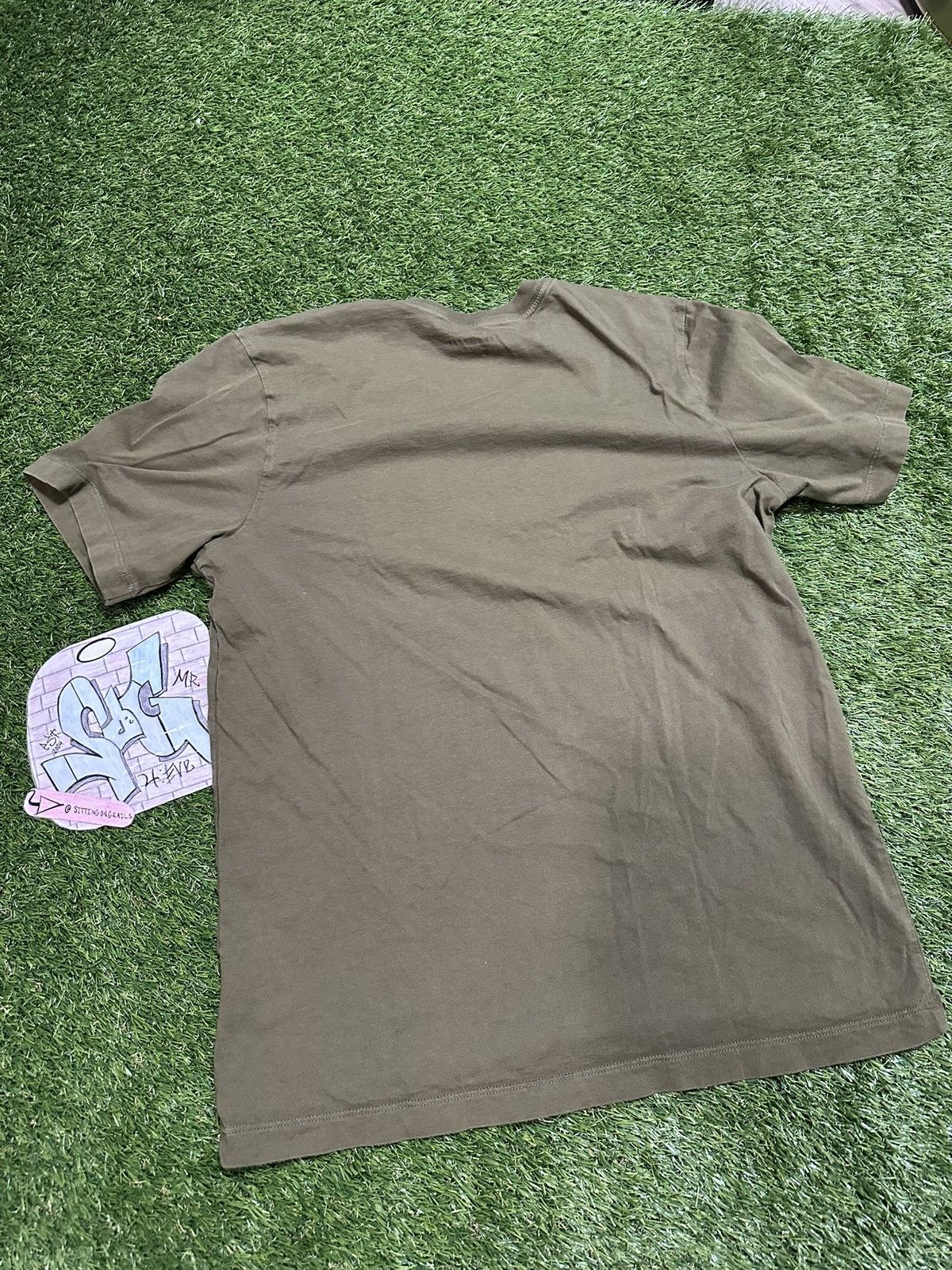 Nike Olive Green Nike Tee Orange Swoosh Size Medium Size US M / EU 48-50 / 2 - 3 Thumbnail
