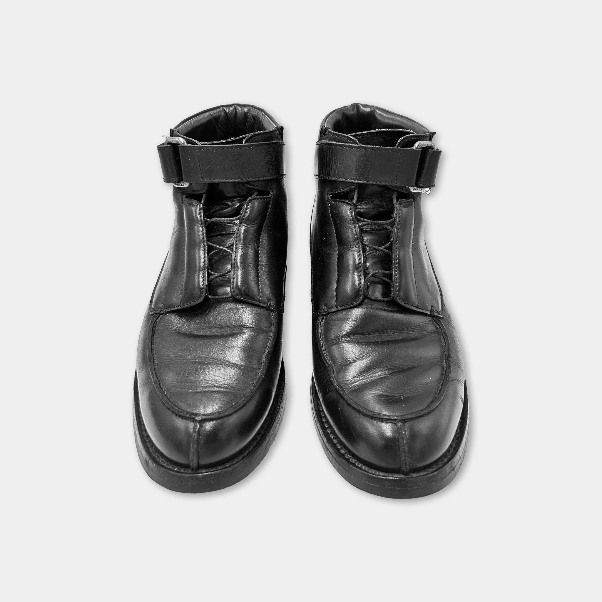 Prada Prada FW1999 High Top Combat Boots Size US 9 / EU 42 - 2 Thumbnail