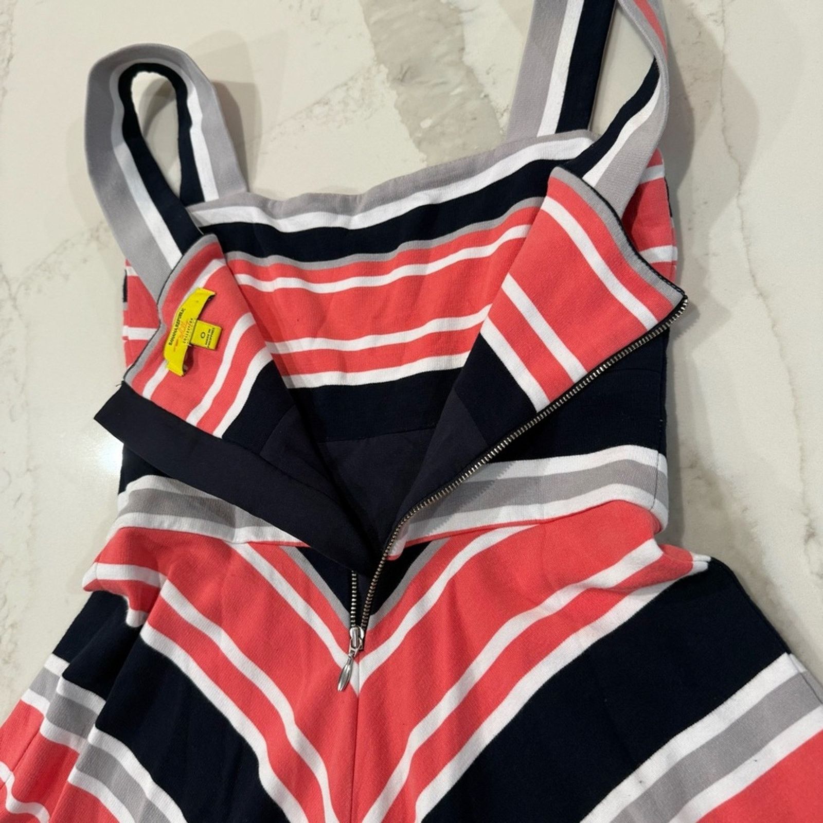 Banana Republic Banana Republic Milly Collection FitFlare MiniDress Womens 0 Size XS / US 0-2 / IT 36-38 - 7 Thumbnail