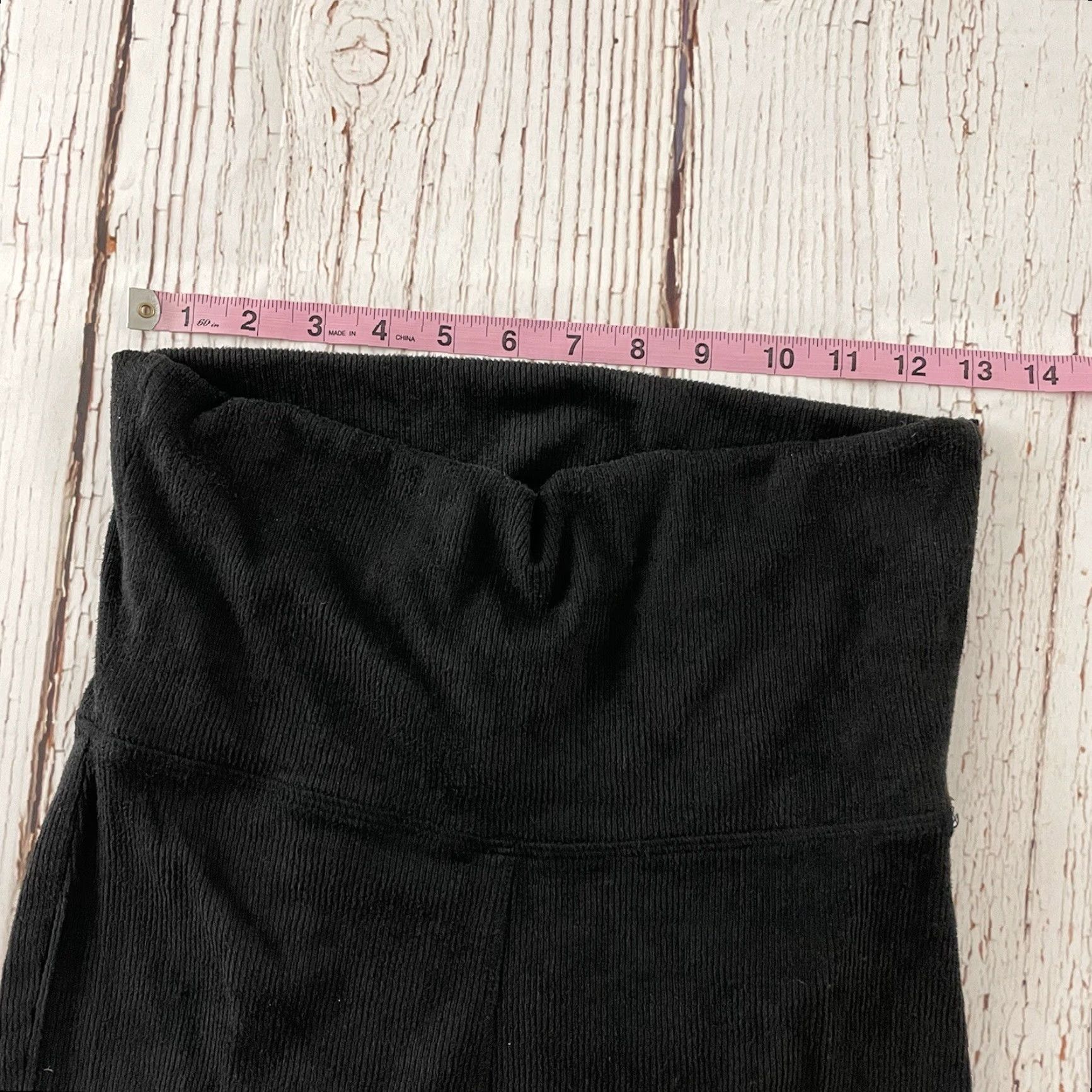 Free People FREE People Intimately Khordney Leggings Pants Womens XS Black Lounge Pants XS Women Black Size 26" / US 2 / IT 38 - 4 Thumbnail