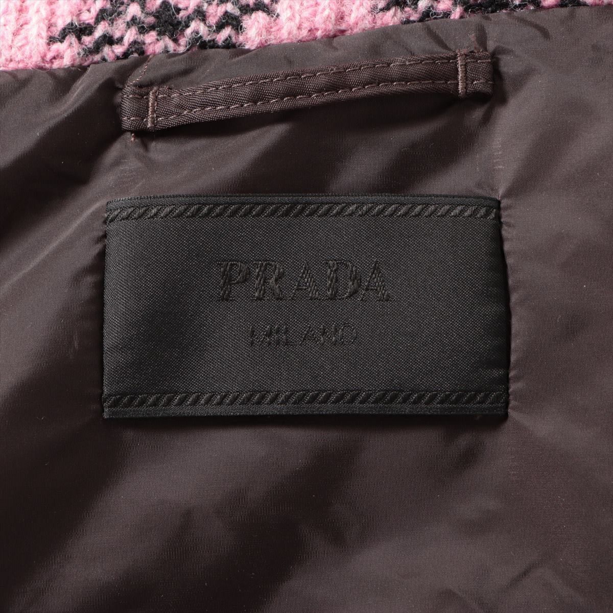 Prada 🔥RUNWAY🔥AW21 Prada Re-Nylon Knit Padded Bomber Size US L / EU 52-54 / 3 - 6 Thumbnail