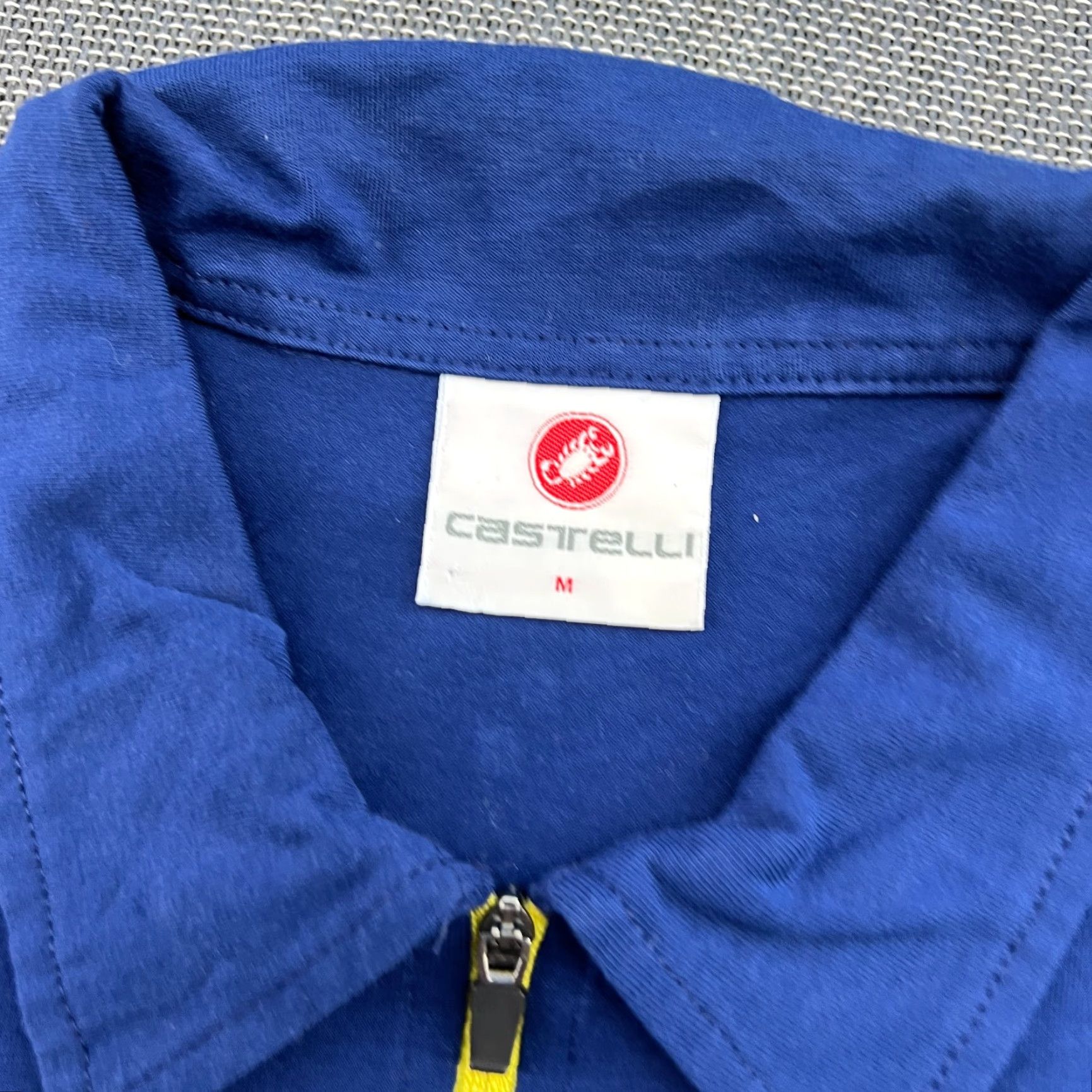 Vintage Castelli Dubai Tour Mens Polo Shirt M blue Regular Short Sleeve Polyester Moisture Wicking T-Shirt UAE Size US M / EU 48-50 / 2 - 4 Thumbnail