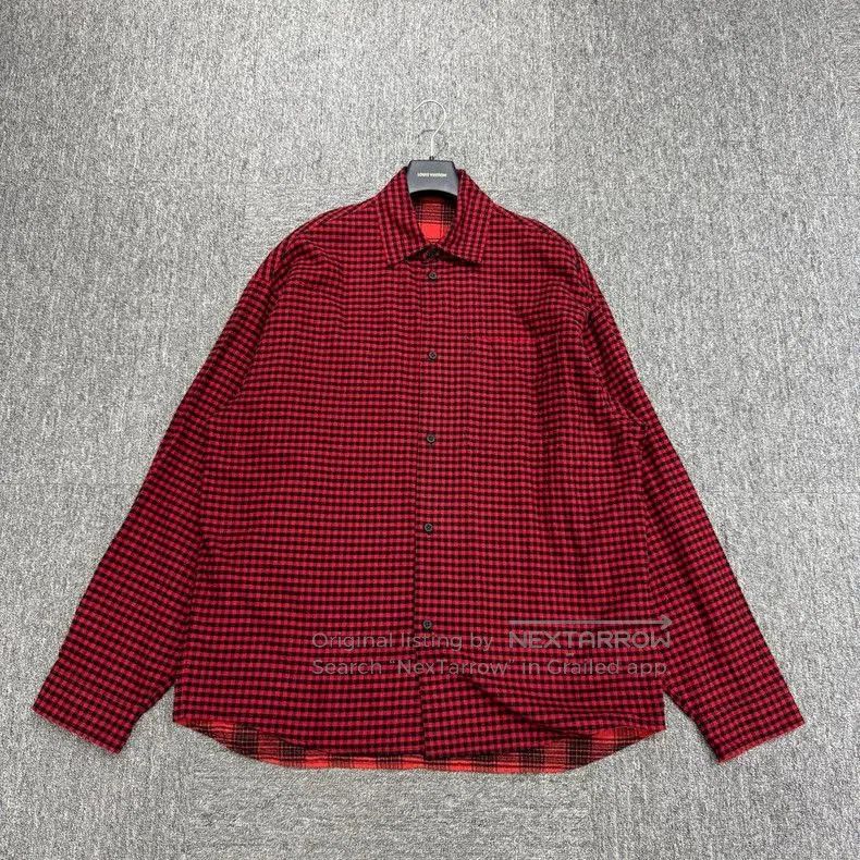 Balenciaga Balenciaga Plaid Double-Sided Shirt. Size US S / EU 44-46 / 1 - 1 Thumbnail