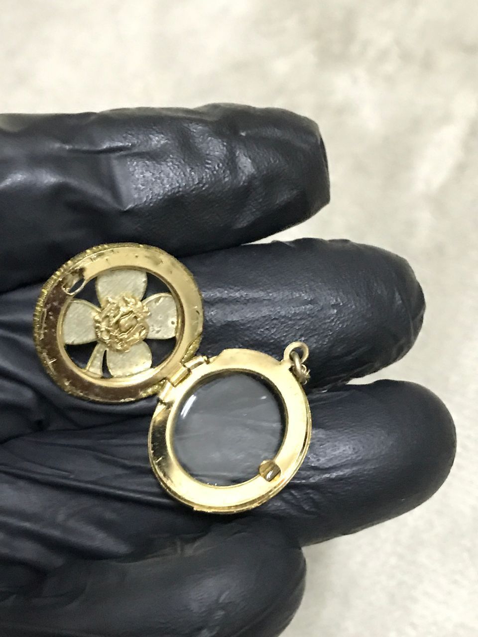 Japanese Brand × Jewelry × Vintage Vintage Junco Paris with Clover Pendant Necklace Size ONE SIZE - 5 Thumbnail