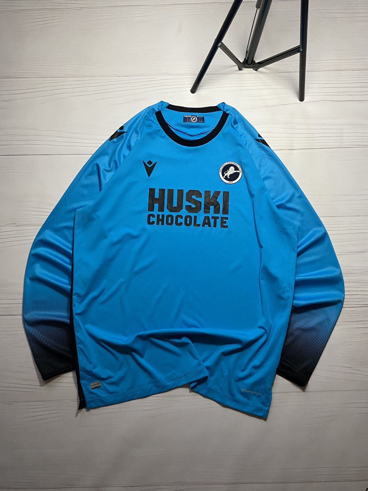 Macron Macron Millwall FC 2021/22 third soccer longsleeve jersey Size US XXL / EU 58 / 5 - 1 Thumbnail