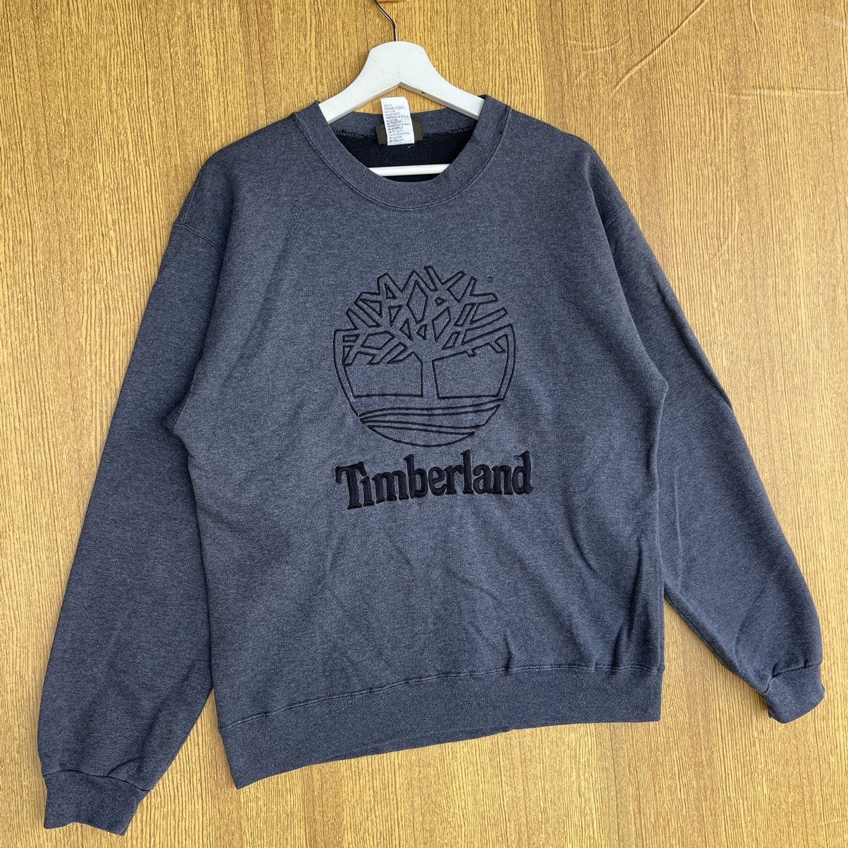 Timberland Timberland Big Logo Embroidered Spellout Sweatshirt Size US S / EU 44-46 / 1 - 2 Thumbnail
