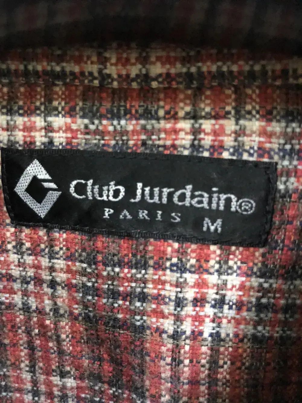 Vintage Vintage Club Jurdain Plaid Tartan Flannel Shirt 👕 Size US M / EU 48-50 / 2 - 3 Thumbnail