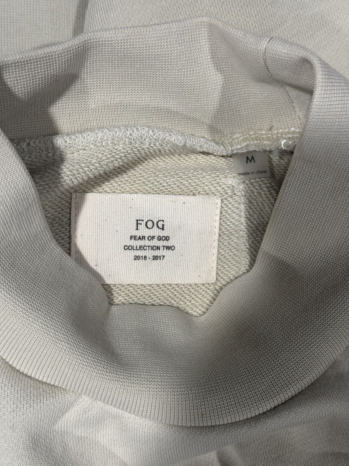 Fear of God FOG Fear of God Collection Two 2 2016 - 2017 Mock Neck M Size US M / EU 48-50 / 2 - 7 Thumbnail