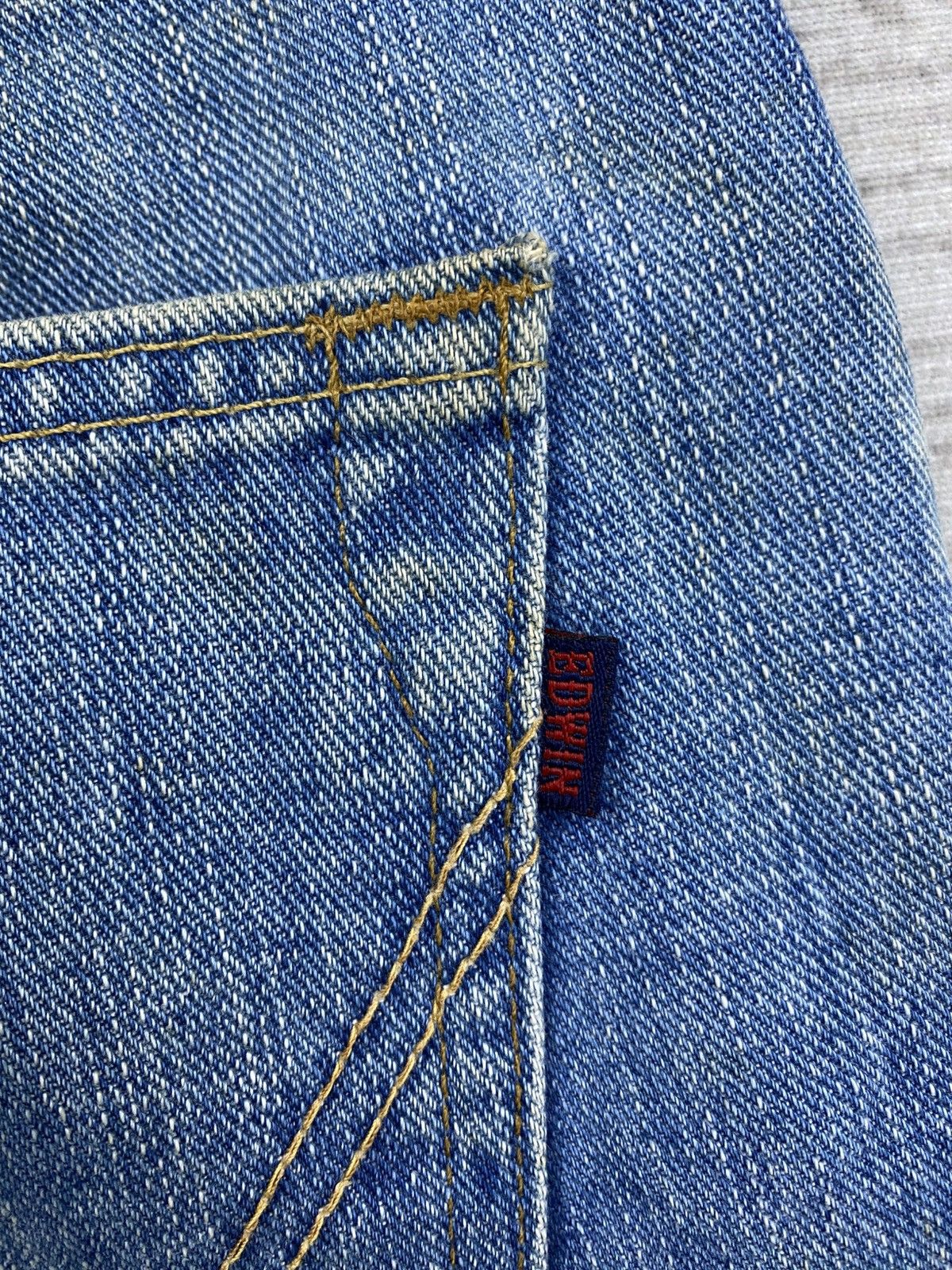 Edwin 90s Edwin Japan Distressed Denim Jeans Size US 32 / EU 48 - 12 Thumbnail