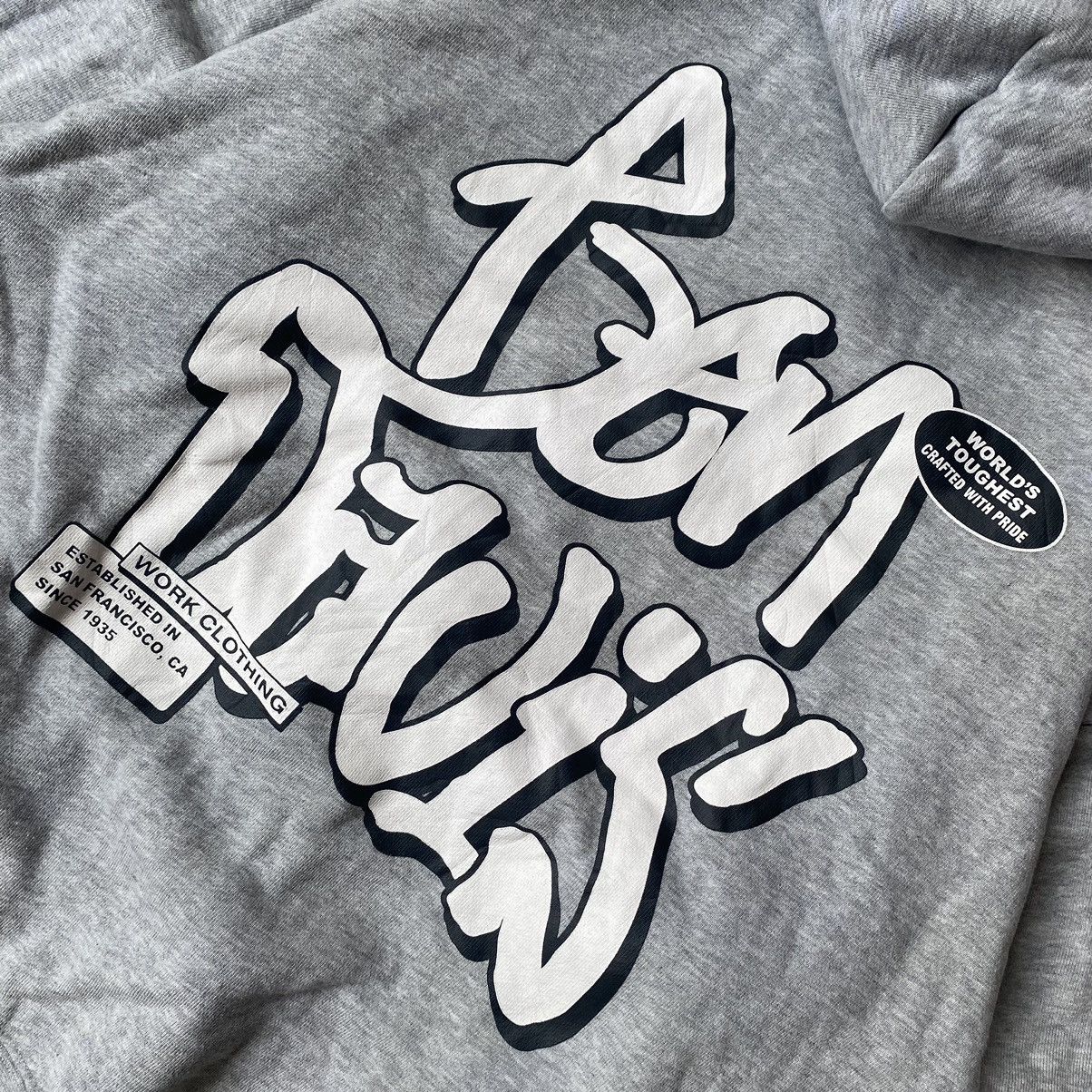 Ben Davis Ben Davis Grafity Backhit Zipper Hoodie Size US L / EU 52-54 / 3 - 3 Thumbnail