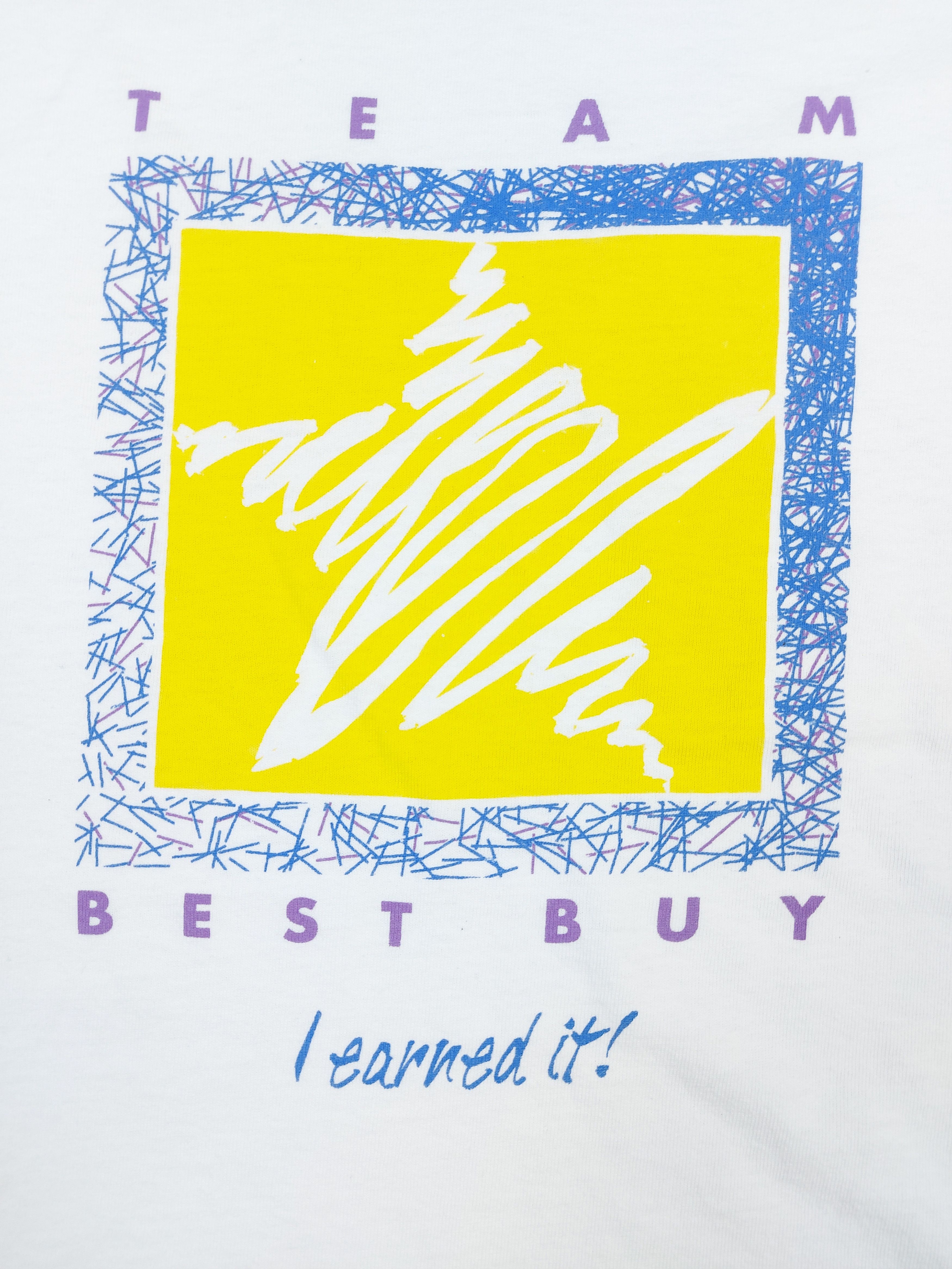 Other Vintage 90s Best Buy Superstores Team i earned it TEE Size US XL / EU 56 / 4 - 2 Thumbnail