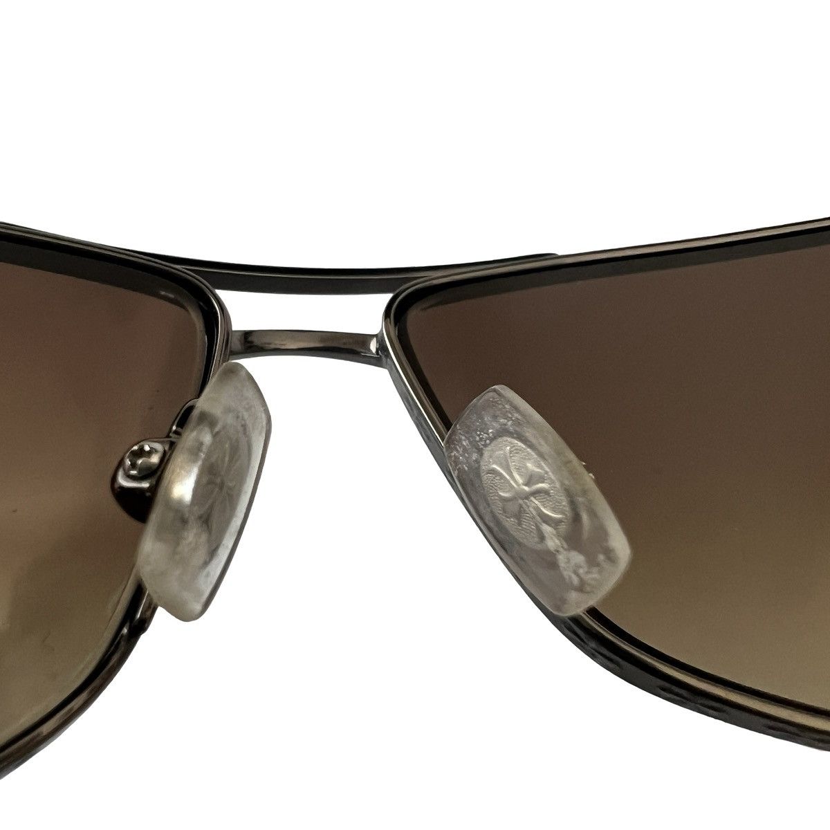 Chrome Hearts CHROME HEARTS "RED" Silver Dagger & Cross Sunglasses OS Size ONE SIZE - 7 Thumbnail