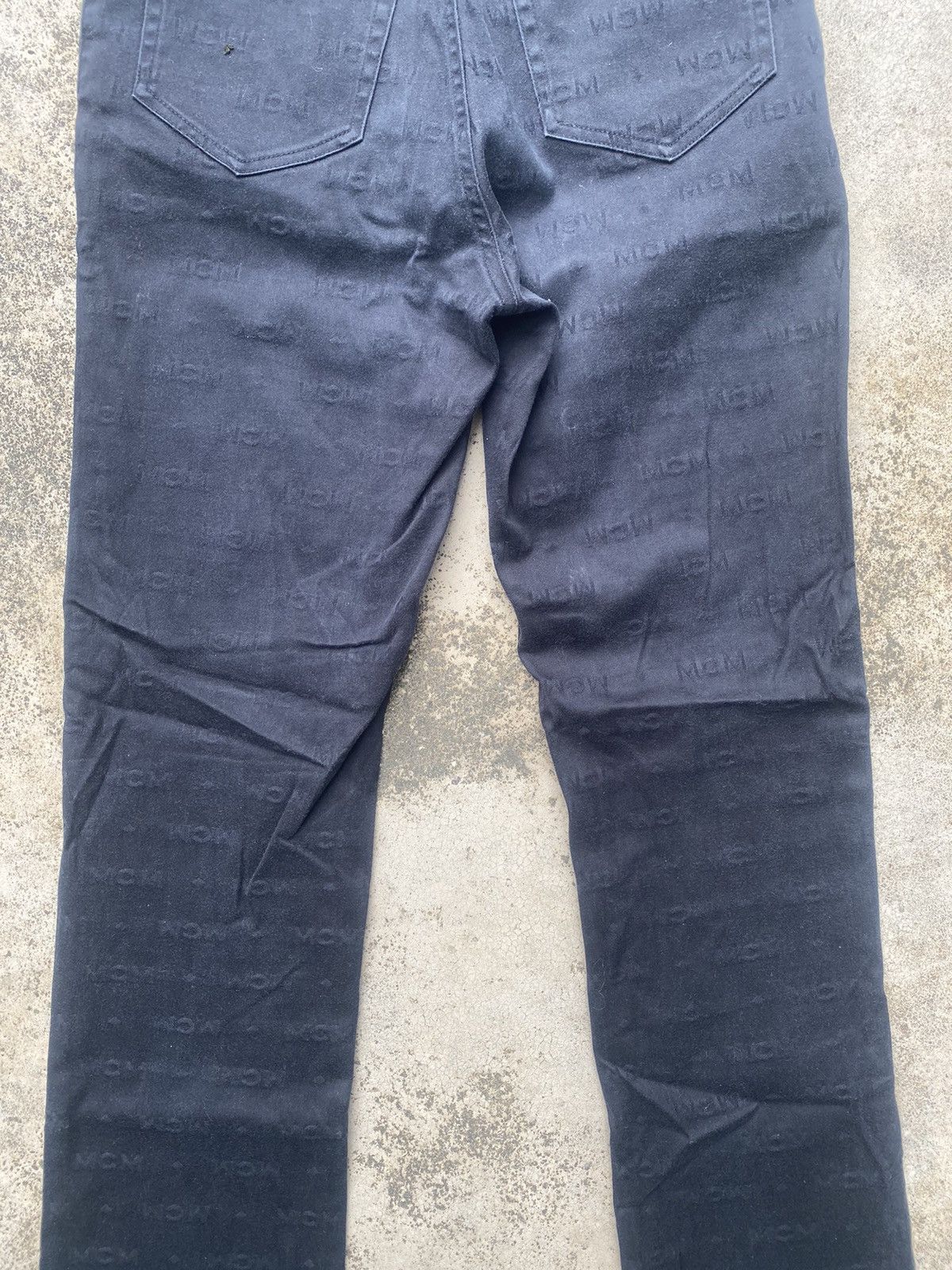 Designer × If Six Was Nine × MCM MCM Monogram Flare Stretchable Casual Pants Size US 26 / EU 42 - 19 Thumbnail