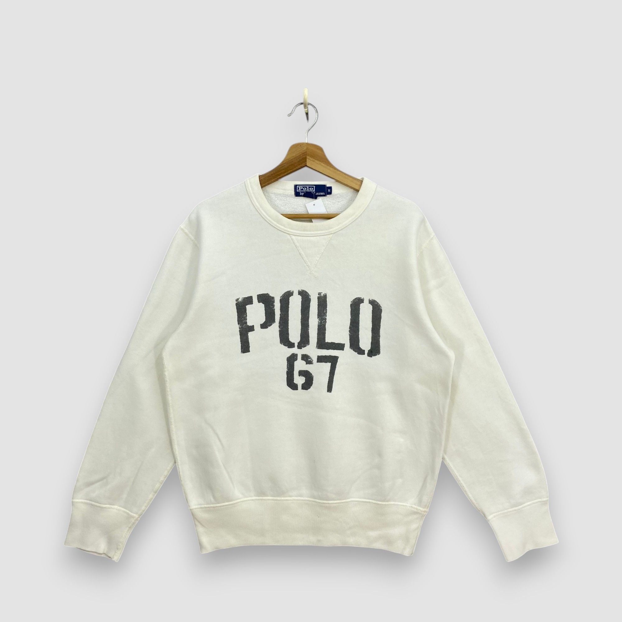 Polo Ralph Lauren Vintage 90s Polo 67 Sweatshirt Polo Ralph Lauren Jumper Size US M / EU 48-50 / 2 - 1 Thumbnail