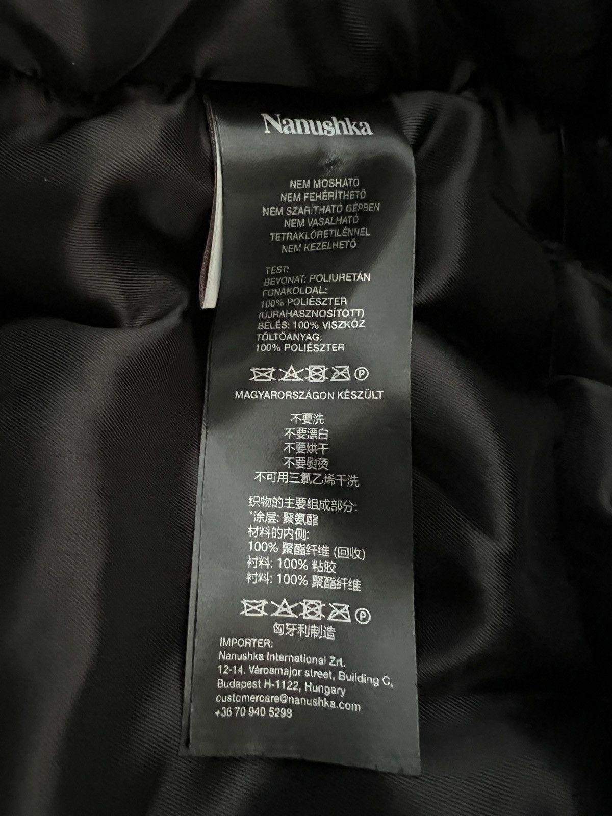 Nanushka Nanushka Oversized Rounded Bomber Jacket Size US XL / EU 56 / 4 - 9 Thumbnail