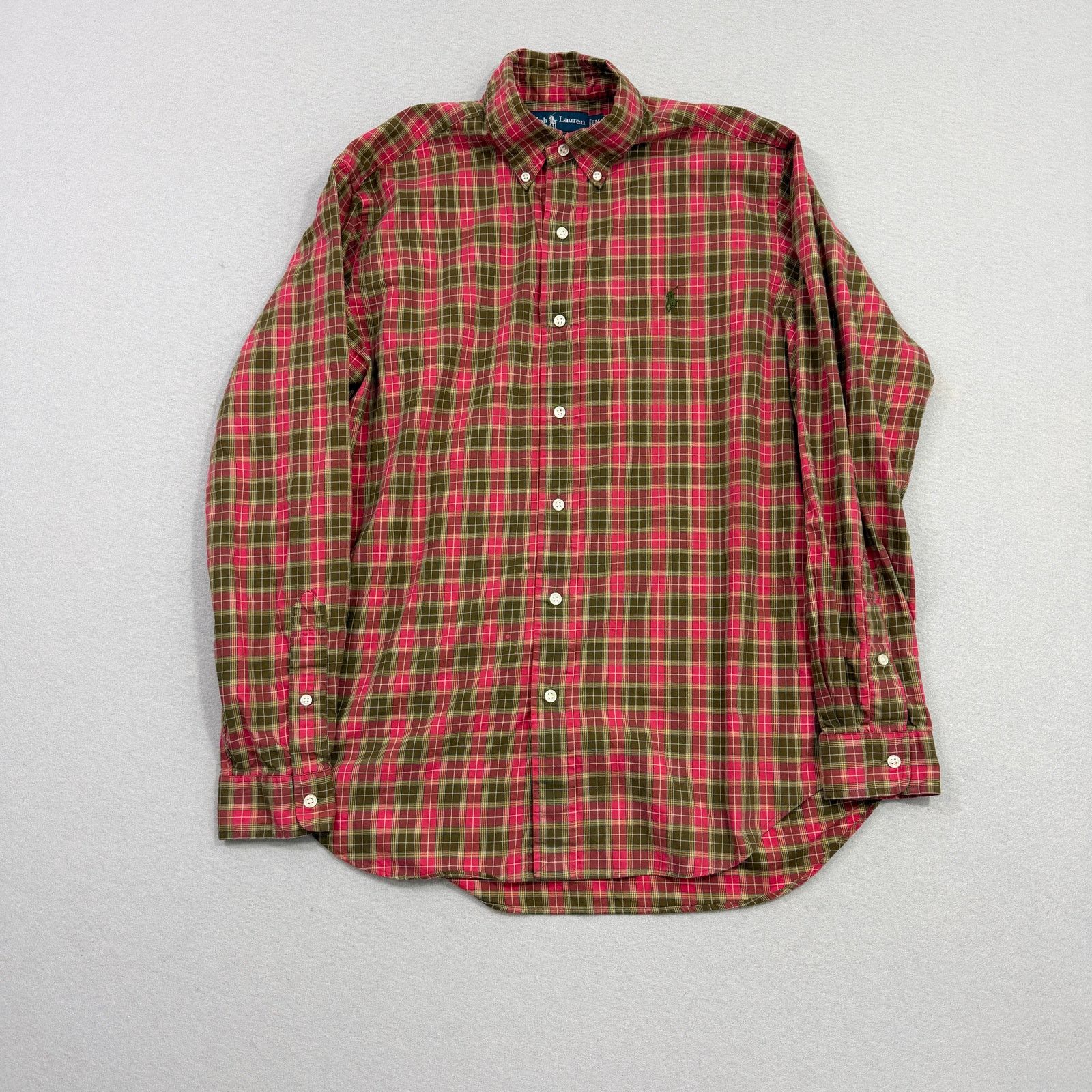 Polo Ralph Lauren Polo Ralph Lauren Classic Fit Button Down Shirt Men's Medium Size US M / EU 48-50 / 2 - 1 Thumbnail