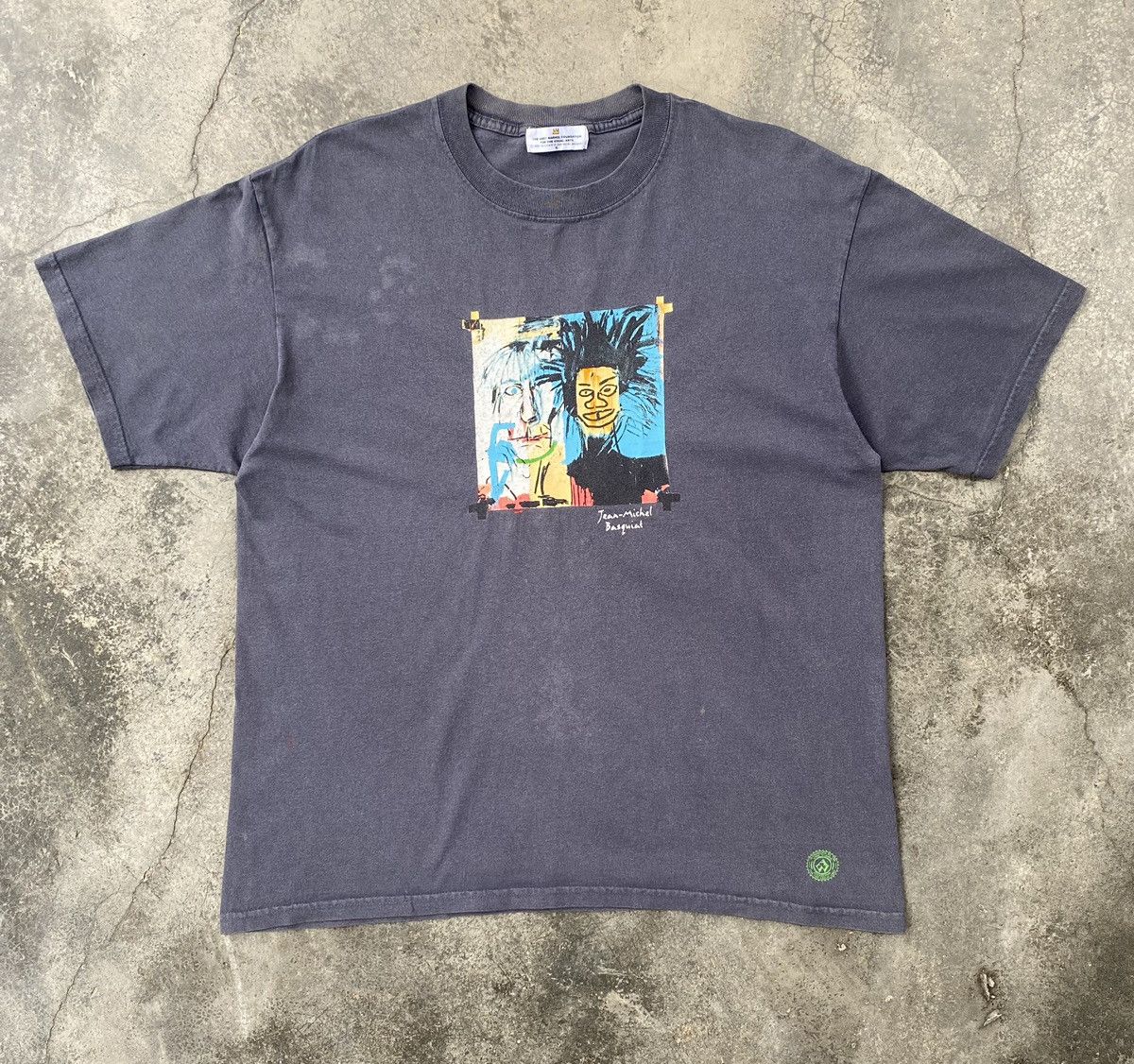 SICK🔥Vintage 90s Andy Warhol X Jean-Michel Basquiat Art Tees