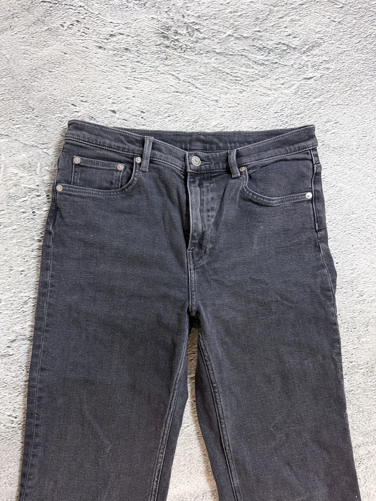 Arket Arket flared black washed jeans Y2K basic Size 30" / US 8 / IT 44 - 6 Thumbnail