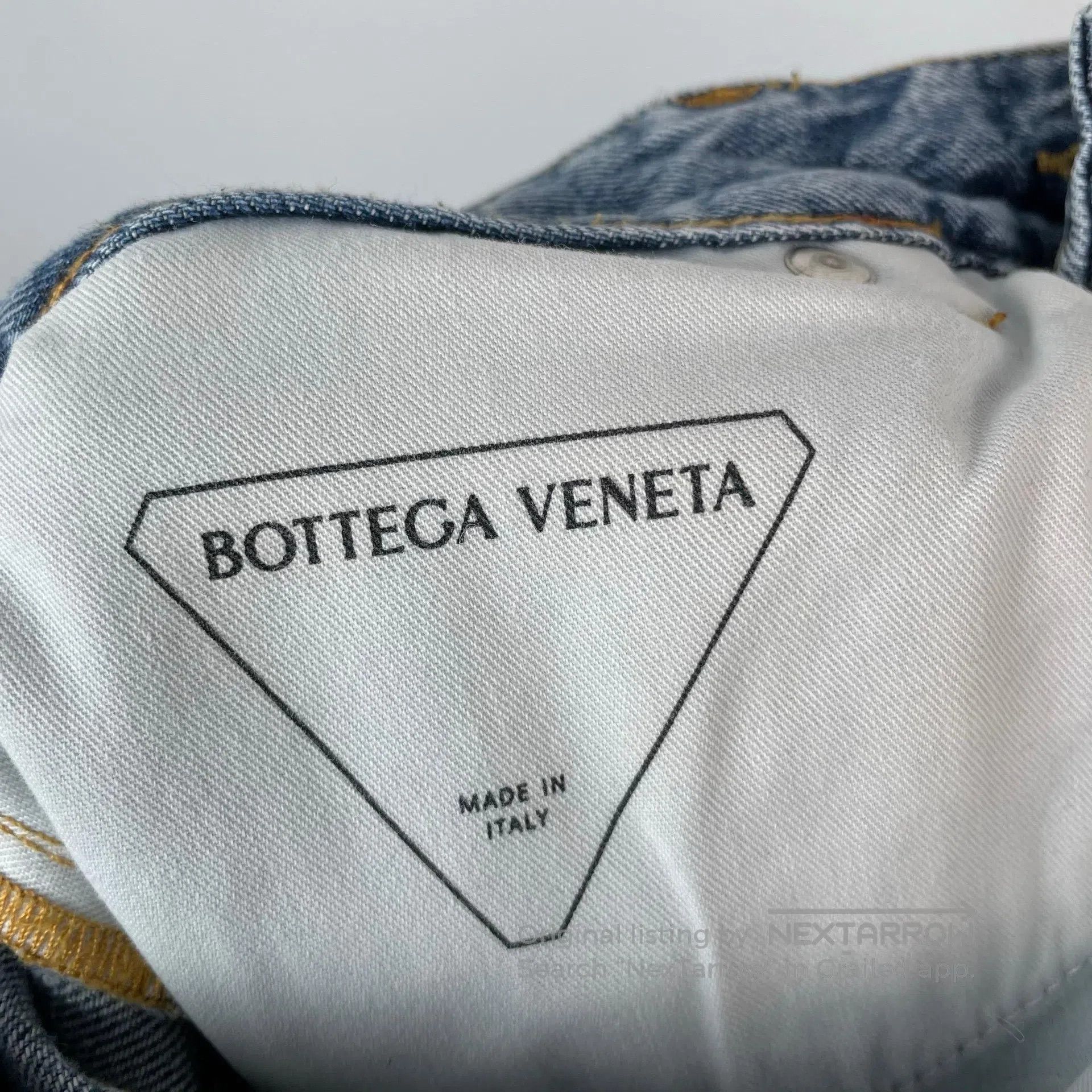 Bottega Veneta Bottega Veneta Branded Washed Denim Pants| Size 36" / US 14 / IT 50 - 5 Thumbnail