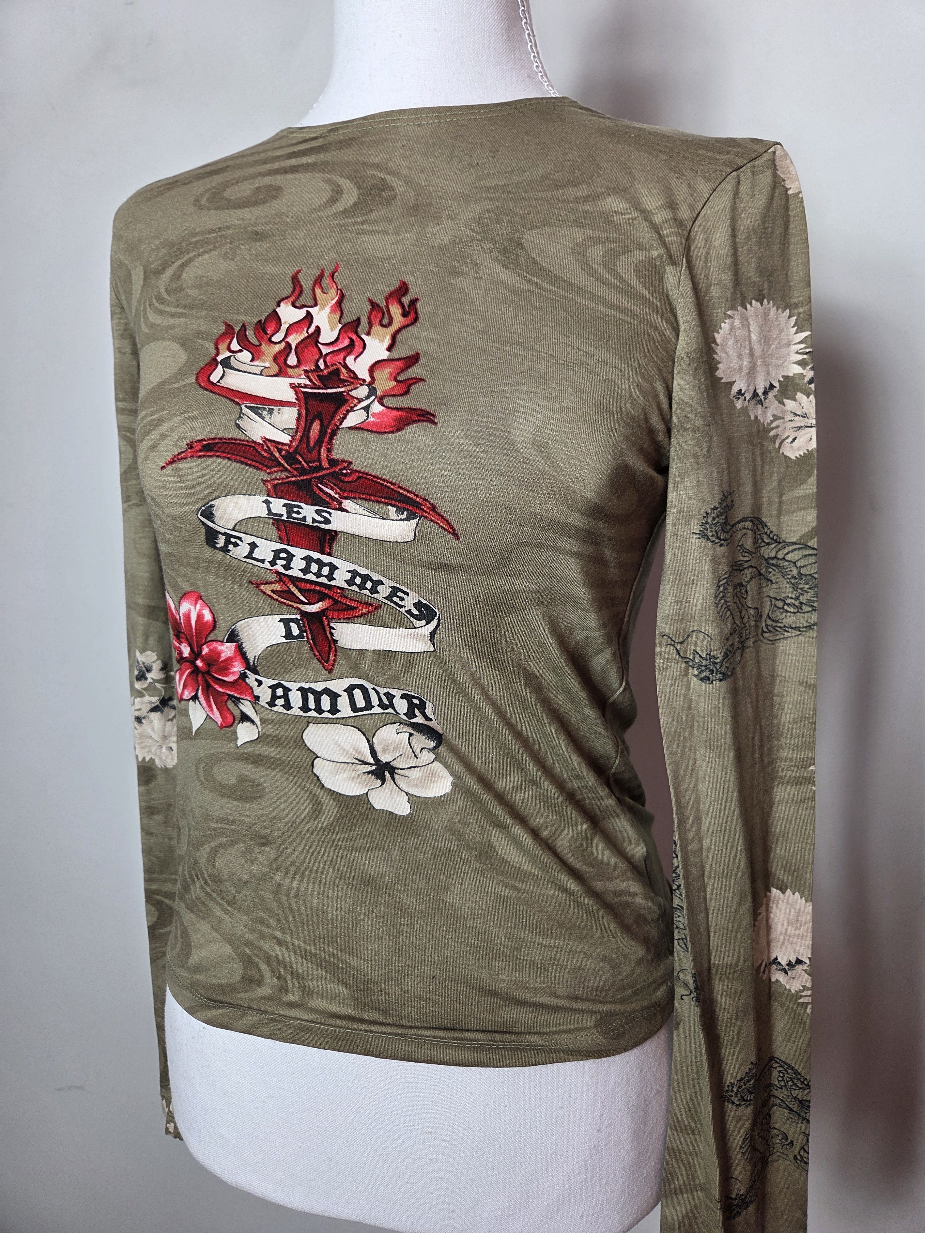 Hysteric Glamour Vintage top y2k 2000s archive mcbling japan goth Size L / US 10 / IT 46 - 4 Thumbnail