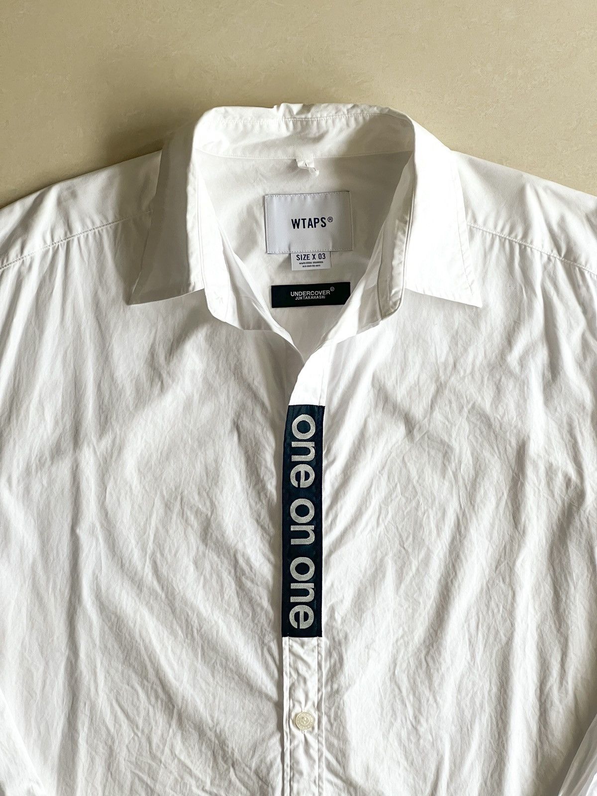 Undercover × Wtaps 2020 Undercover x WTAPS One on One shirt Size US L / EU 52-54 / 3 - 4 Thumbnail
