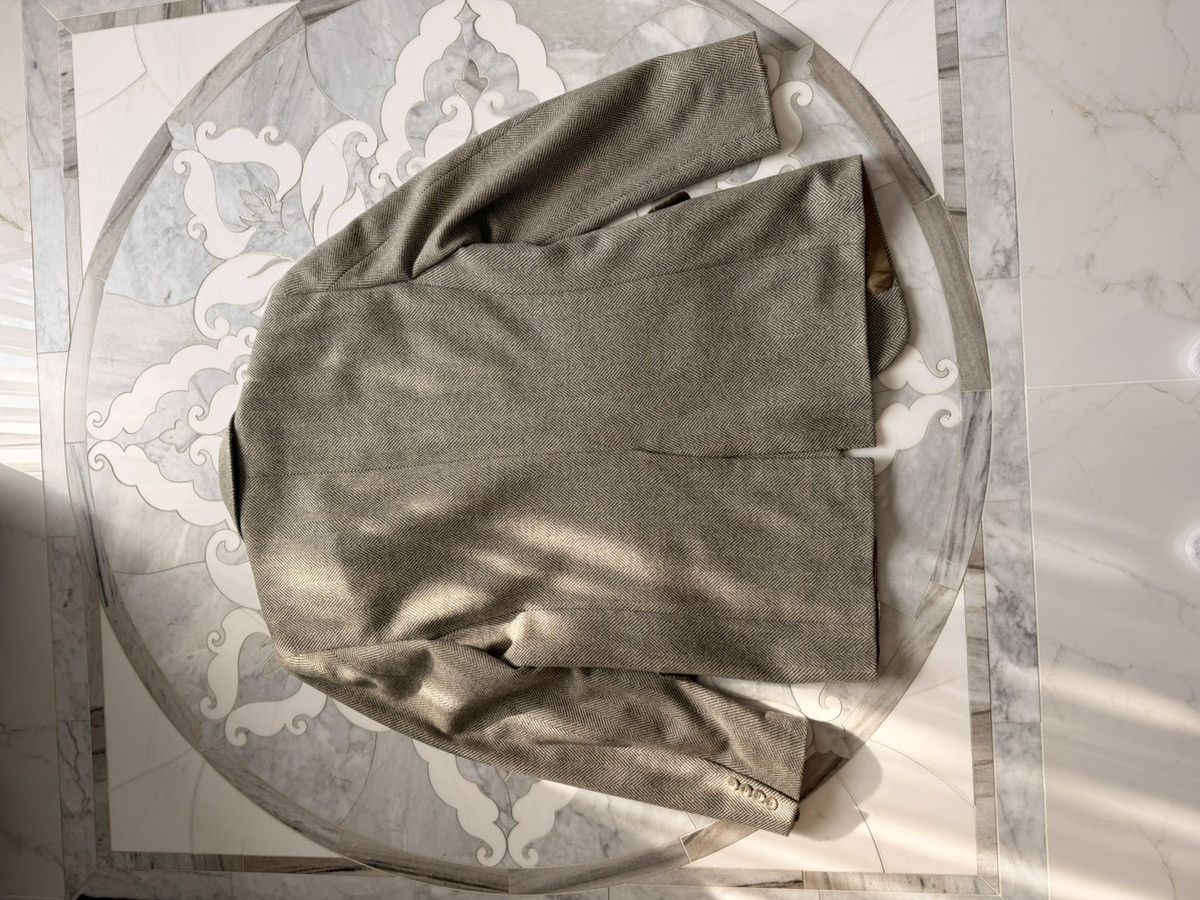 Christian Dior Monsieur Vintage 1984 ChristianDior Monsieur Virgin Wool Beige Blazer Size 38R - 6 Thumbnail