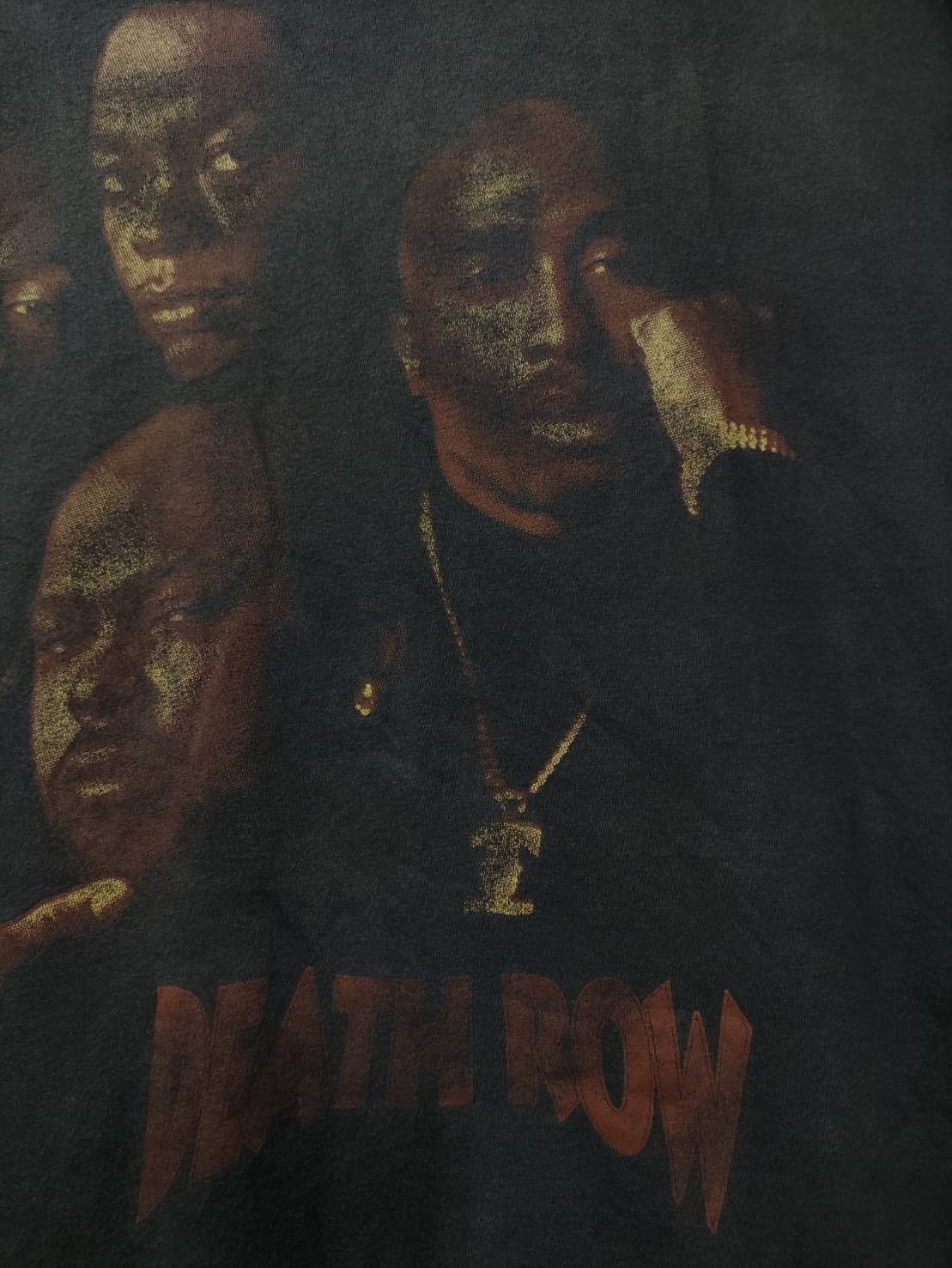 Rap Tees Vtg 00's Death Row Records Tupac,Snoop,Dogg,Dr.Dre,Suge Size US XXL / EU 58 / 5 - 4 Thumbnail