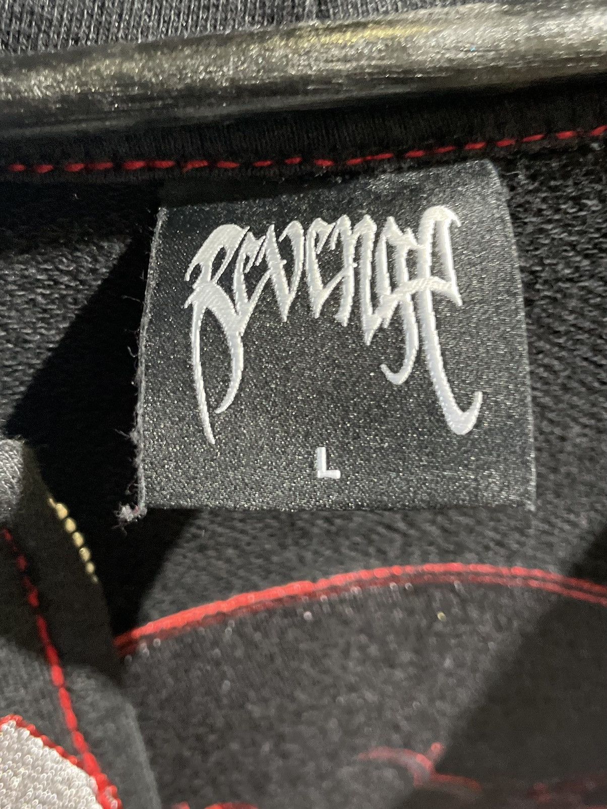 Revenge Revenge Contrast Skull Embroidered Zip Size US L / EU 52-54 / 3 - 6 Thumbnail