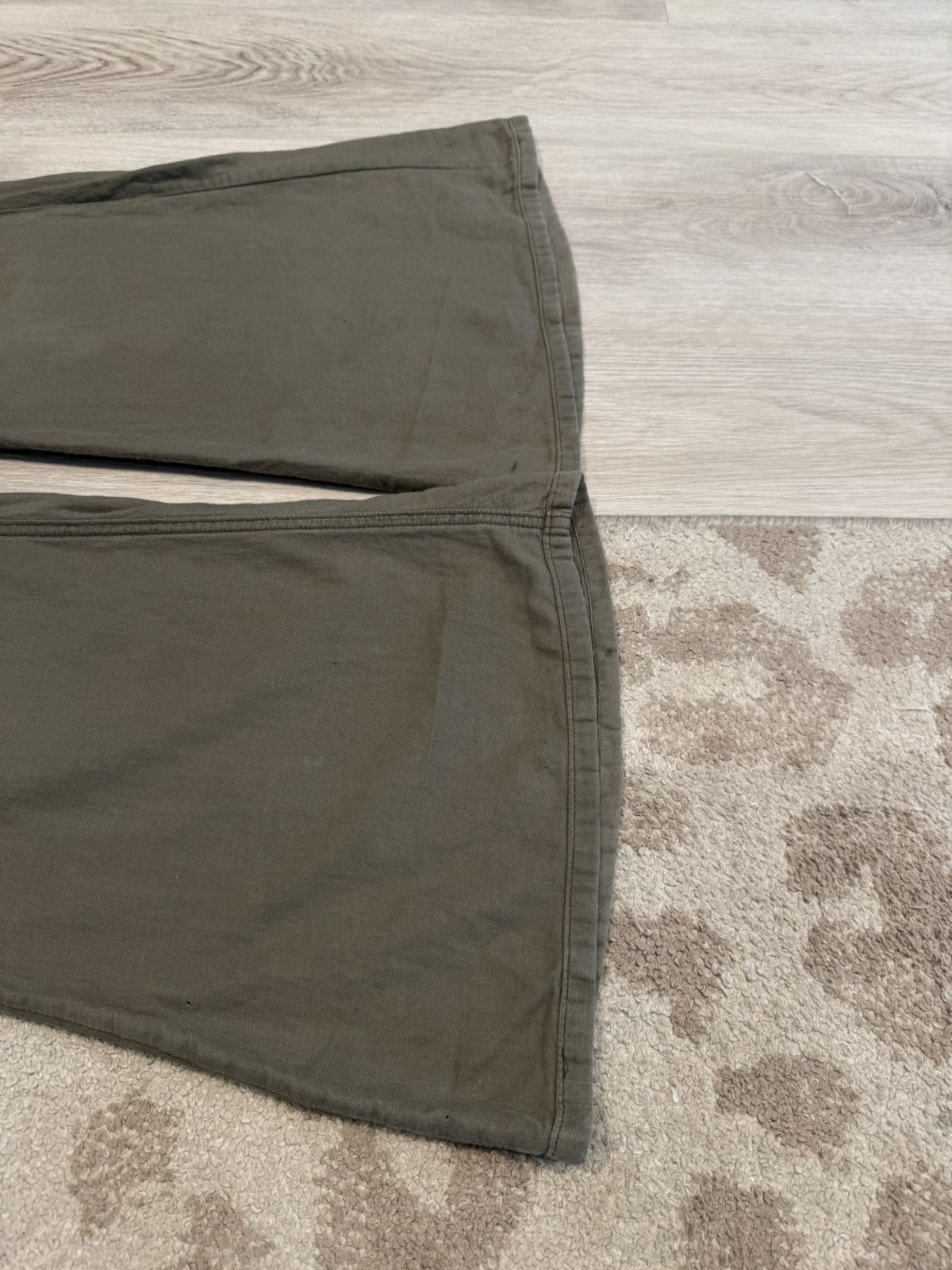 Le Grande Bleu (L.G.B.) lgb baggy 6646c wide leg flared bell bottom pants!! Size US 30 / EU 46 - 2 Thumbnail