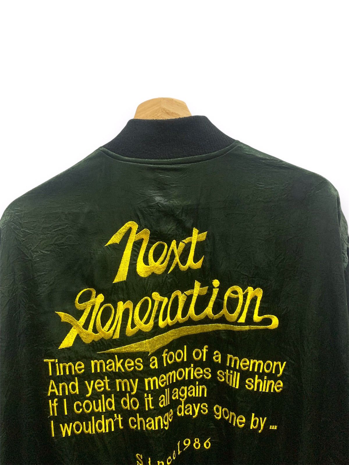 Japanese Brand NEXT GENERATION Bomber Jacket Size US XL / EU 56 / 4 - 10 Thumbnail