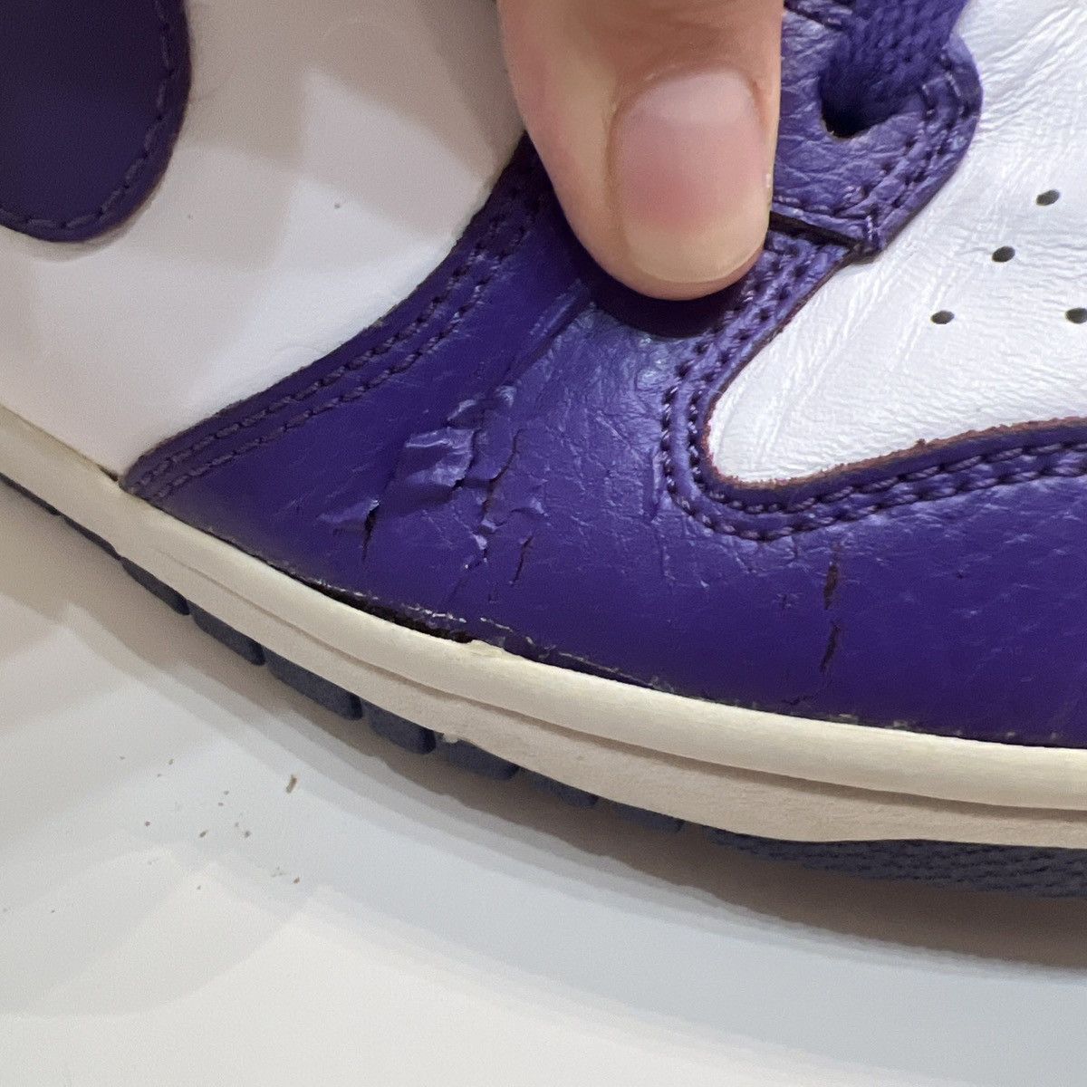 Nike × Vintage Nike Dunk High ‘08 BTTYS - Varsity Purple Size US 11 / EU 44 - 10 Thumbnail