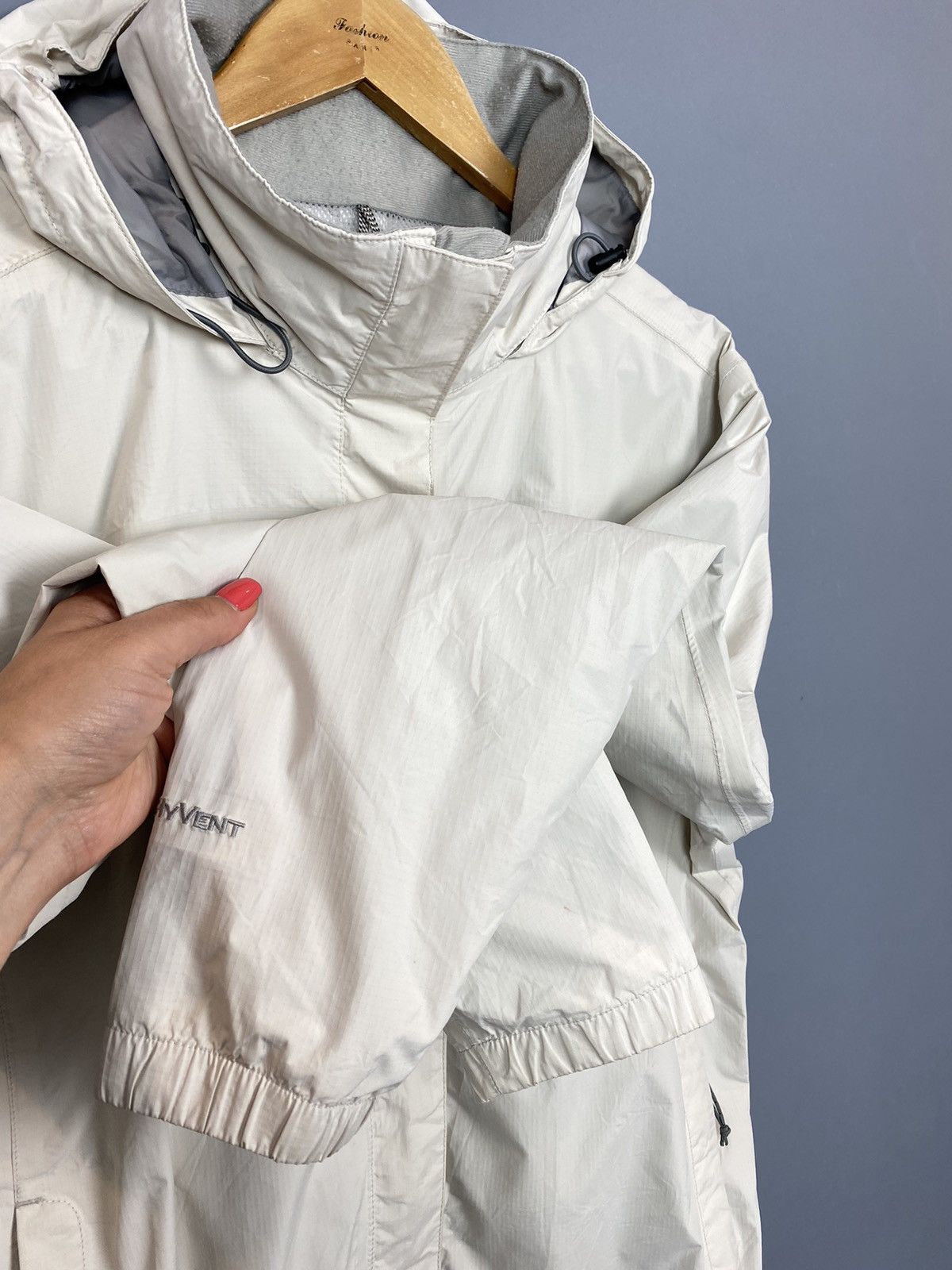 The North Face The North Face HyVent Long Sleeve Full Zip Jacket Sz Large Size L / US 10 / IT 46 - 6 Thumbnail