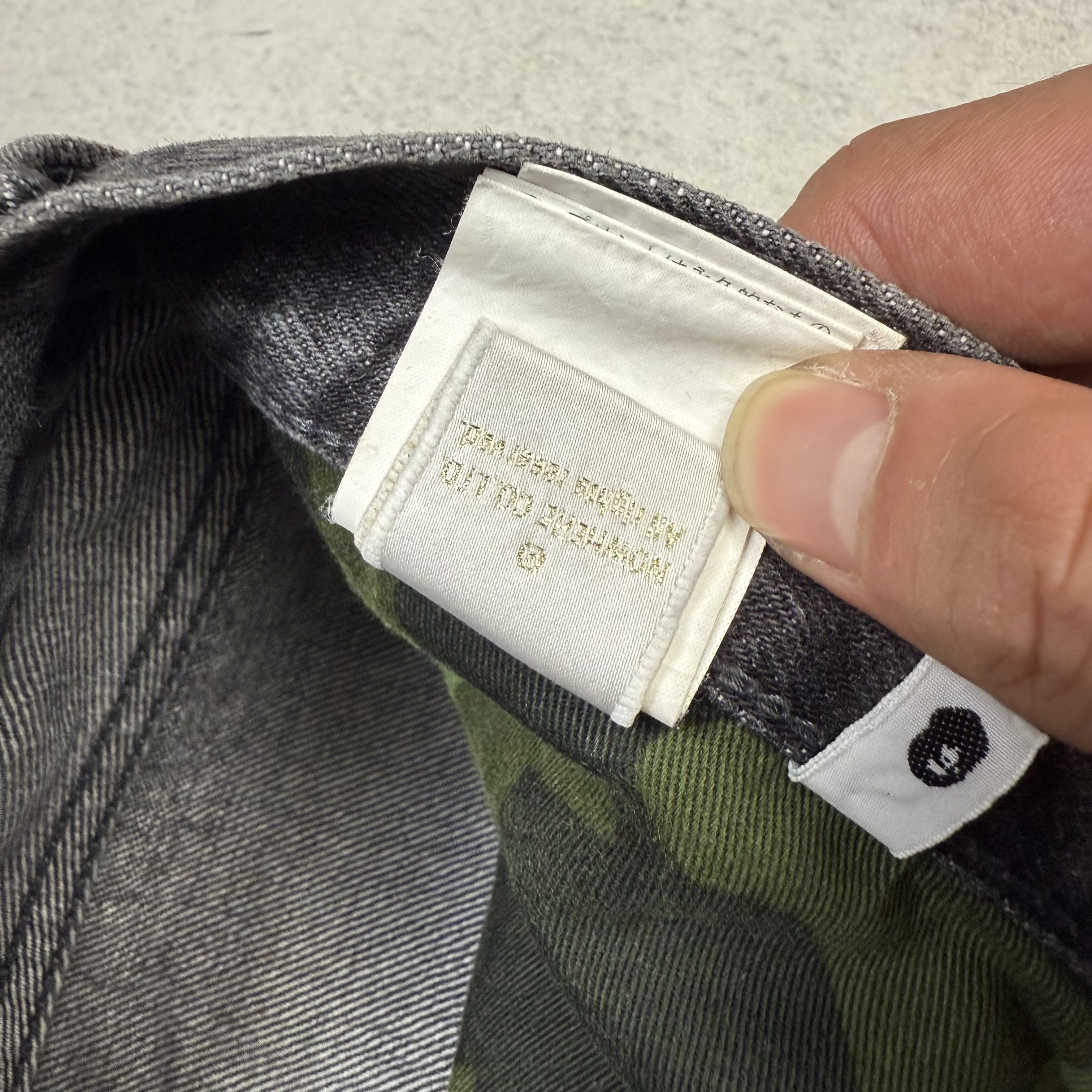 Bape Vintage A Bathing Ape Denim Size US 36 / EU 52 - 13 Thumbnail