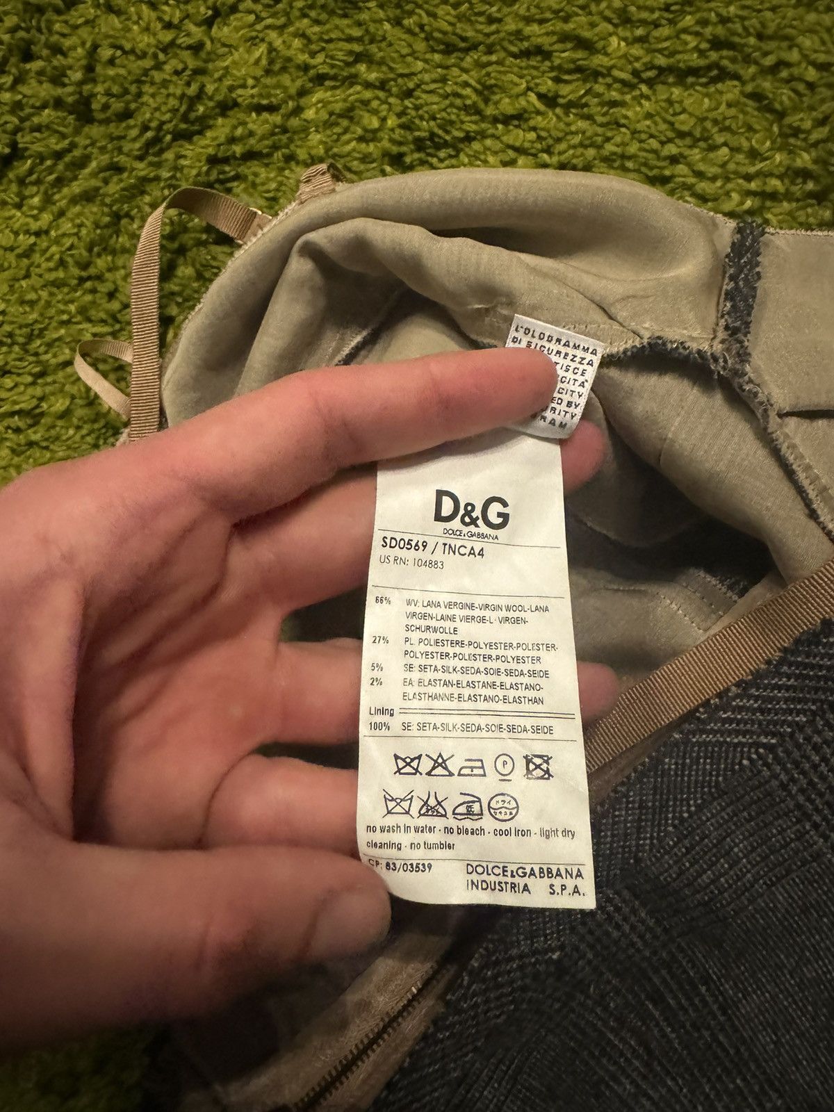 Designer × Dolce & Gabbana Dolce & Gabbana D&G wool blend dress Size S / US 4 / IT 40 - 12 Thumbnail