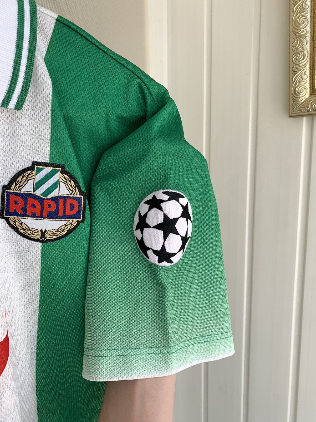 Diadora Diadora Rapid Vintage 1996-1998 Champions League Jersey L Size US L / EU 52-54 / 3 - 6 Thumbnail