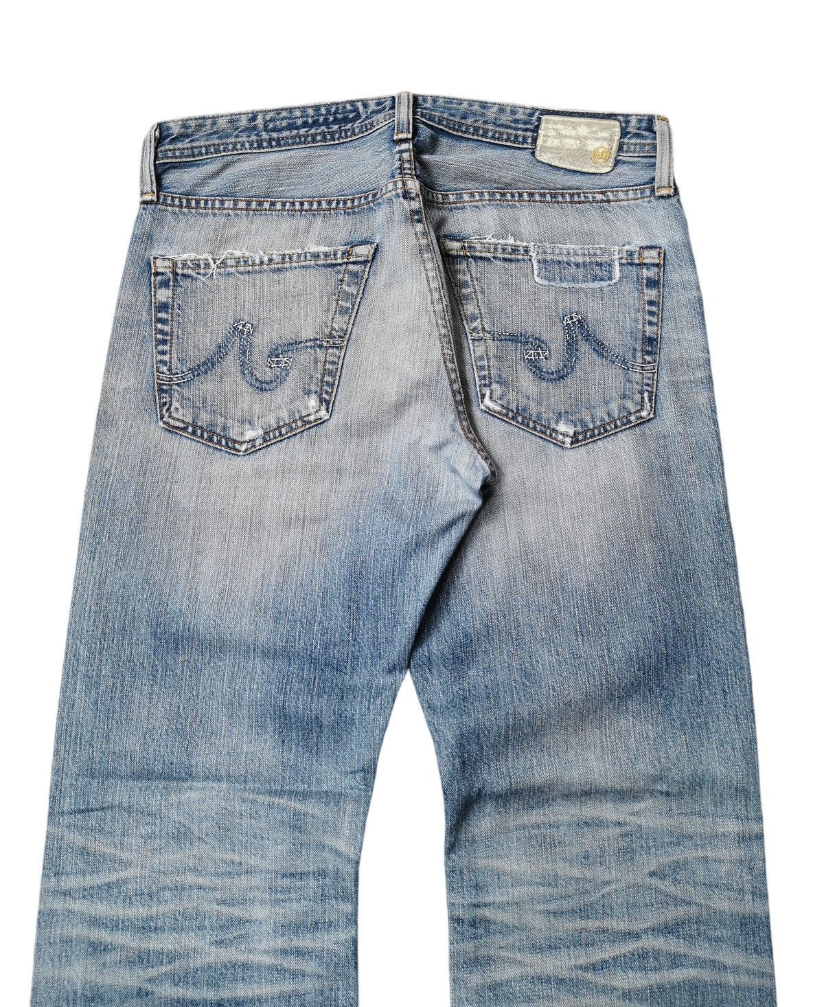 AG Adriano Goldschmied Ag Adriano Goldschmied Patches Patchwork Style Undercover Size US 32 / EU 48 - 13 Thumbnail