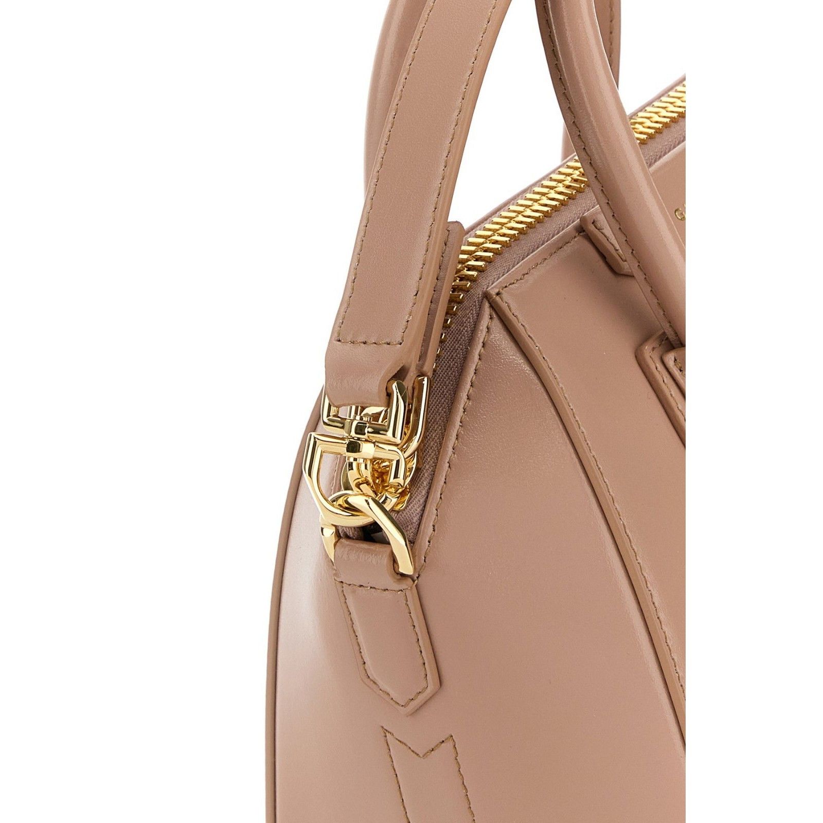 Givenchy GIVENCHY Mini Antigona $2100 Blush Pink Box Leather Handbag Size ONE SIZE - 4 Thumbnail