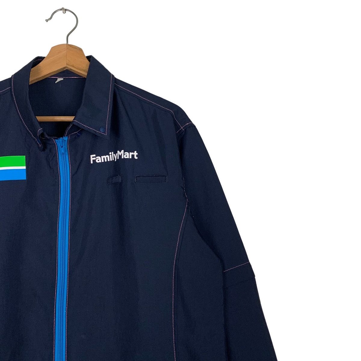 Japanese Brand × Vintage FAMILY MART Detacheable Sleeve Uniform Jacket #0495-C23 Size US M / EU 48-50 / 2 - 5 Thumbnail