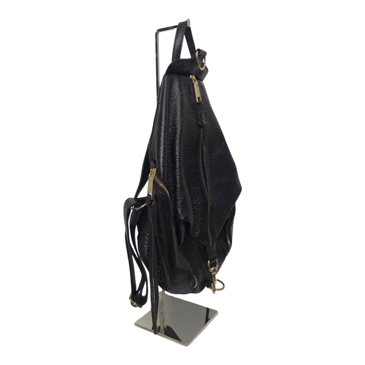 Hysteric Glamour × Japanese Brand Rebecca minkoff Leather Black Bagpack Size ONE SIZE - 2 Thumbnail